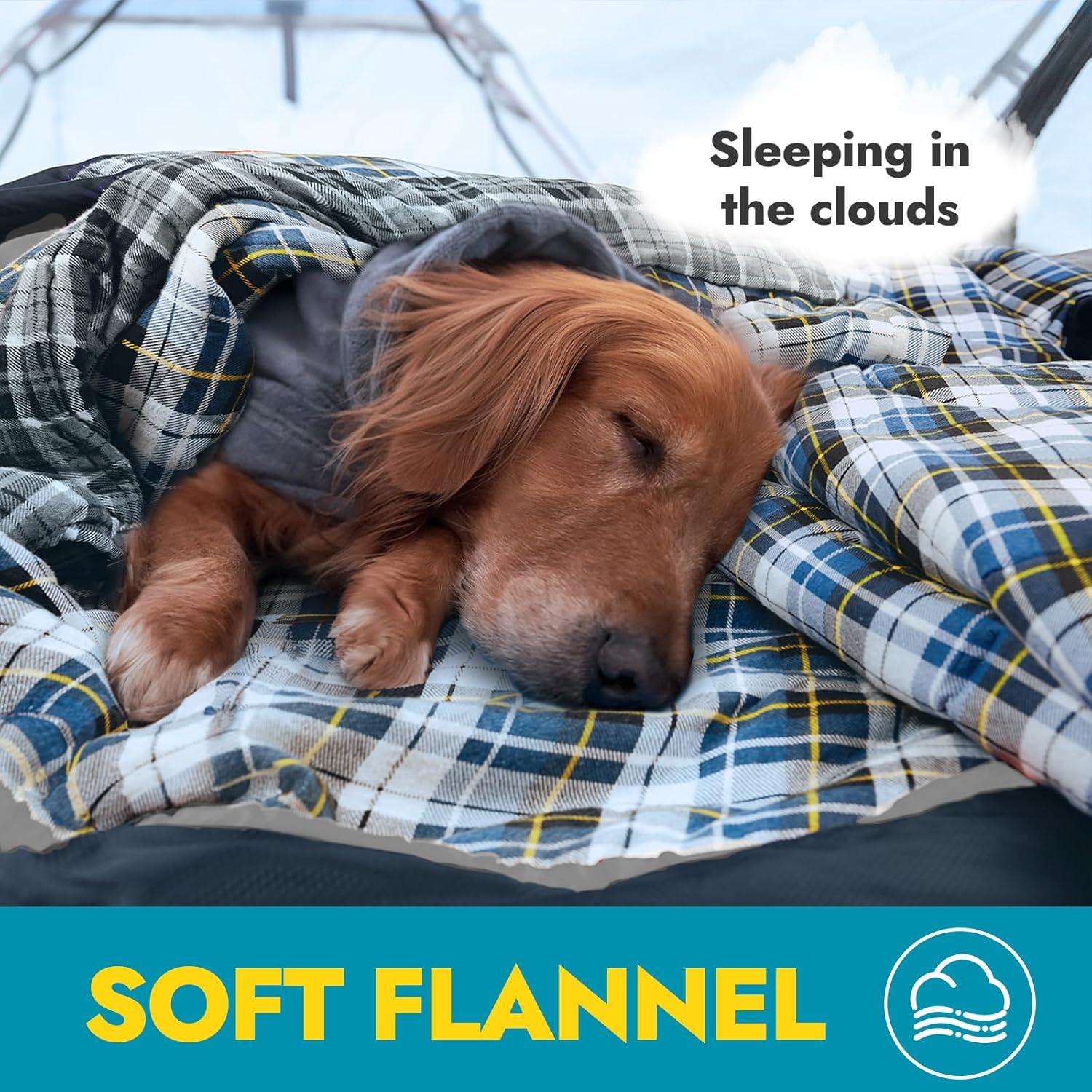 Saco de Dormir Canway XL para Camping y Senderismo - Gris