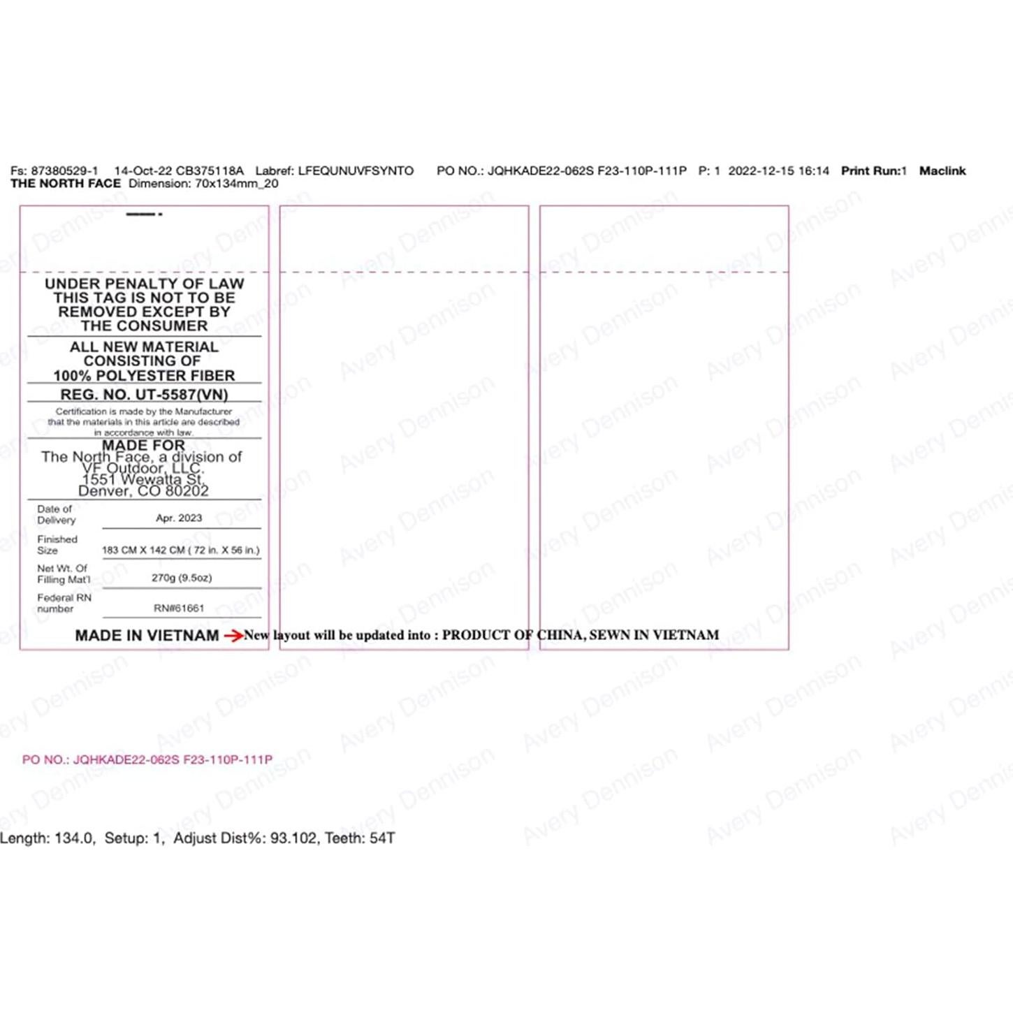 Manta Aislante Plegable The North Face Wawona Verde Taupe