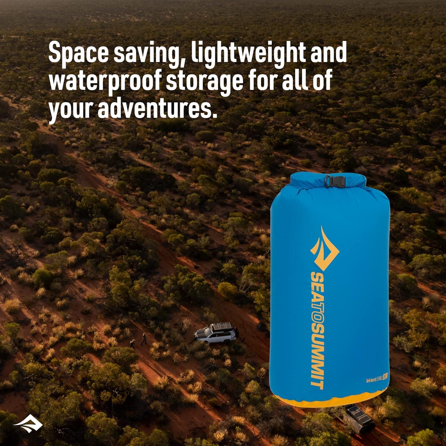 Bolsa Secadora eVac Sea to Summit 35L Impermeable Gris