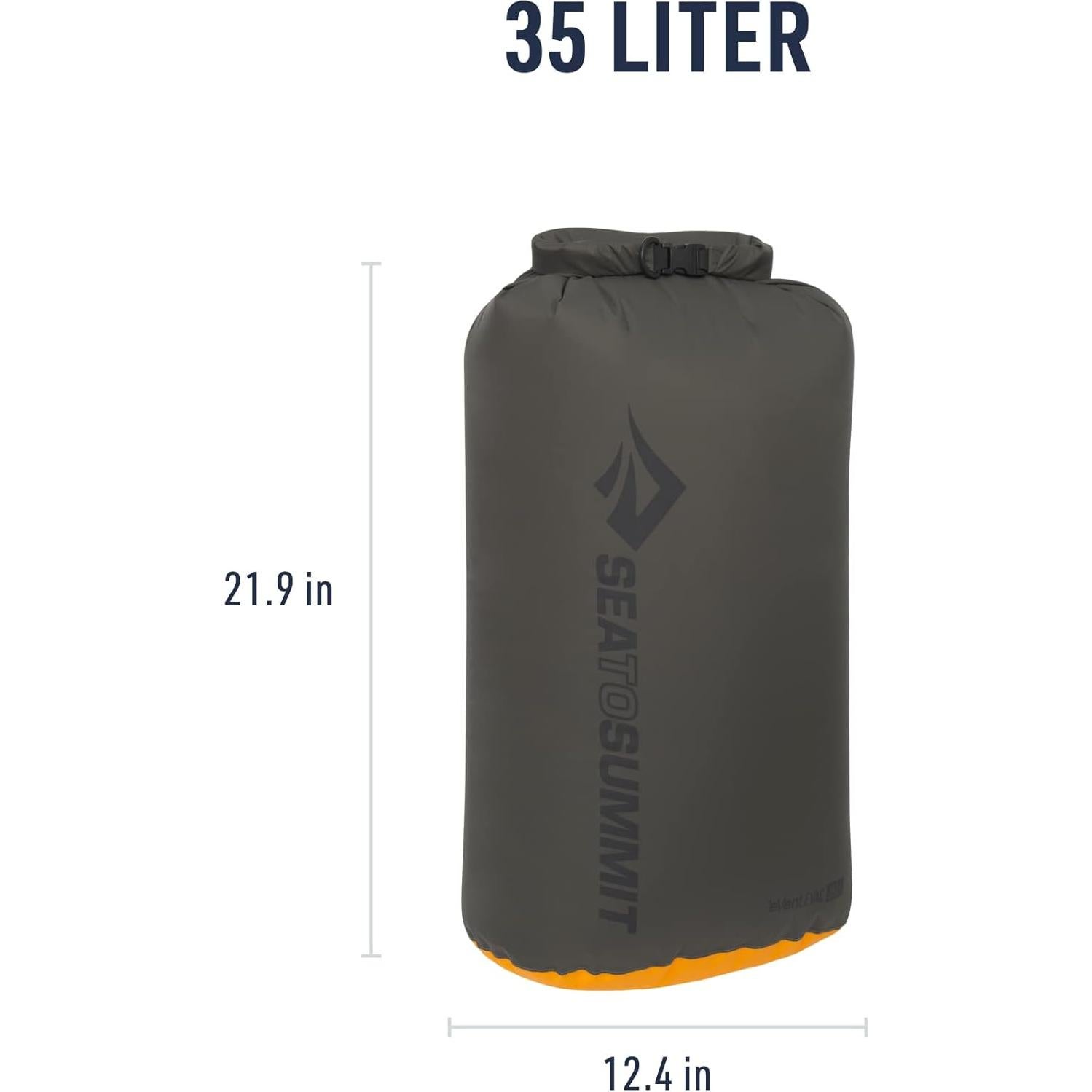 Bolsa Secadora eVac Sea to Summit 35L Impermeable Gris