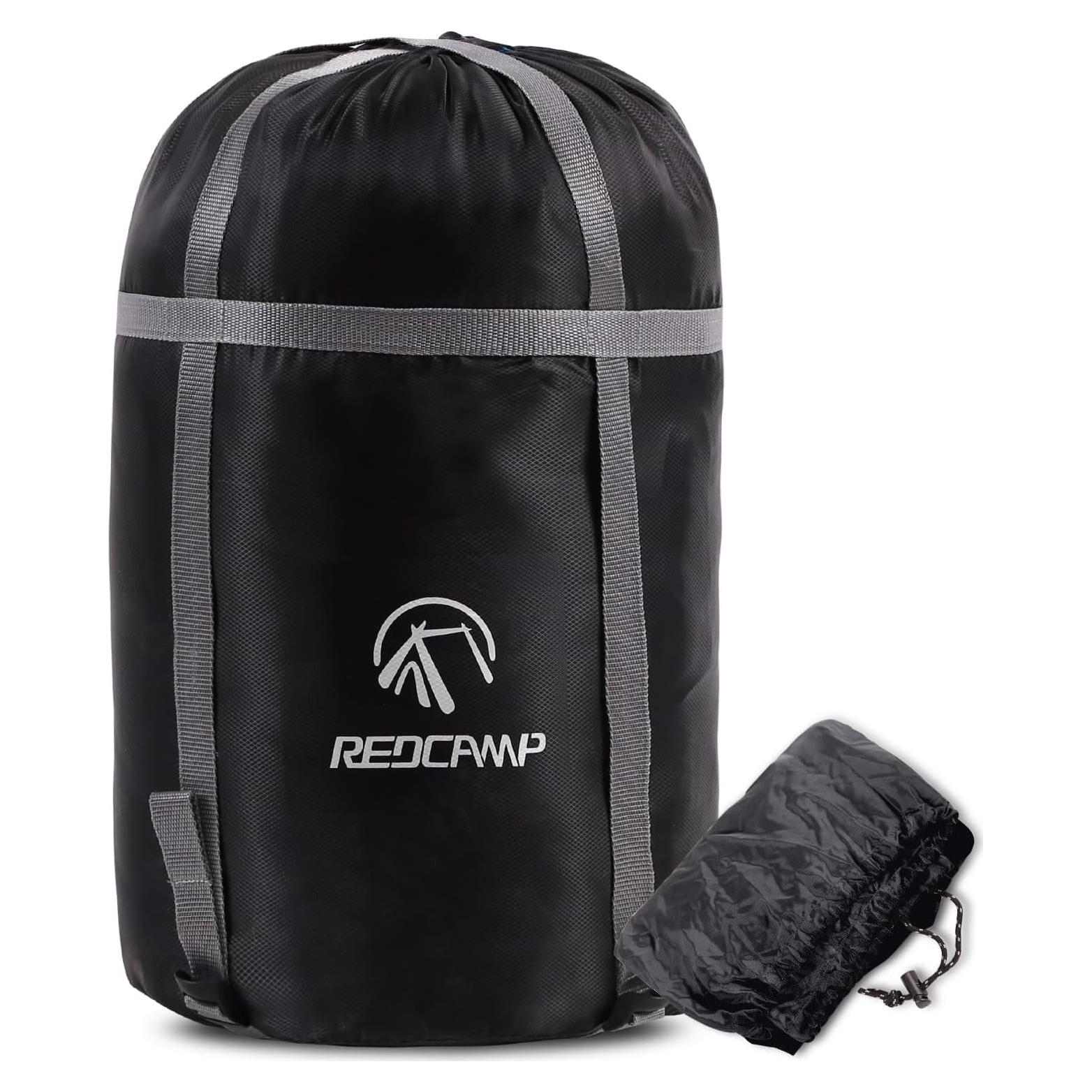Bolsa de Compresión REDCAMP para Camping y Senderismo - Negro