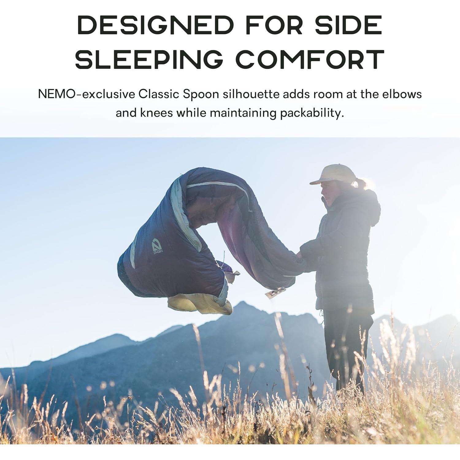 Saco de Dormir Sintético NEMO Forte Endless Promise 3 Estaciones