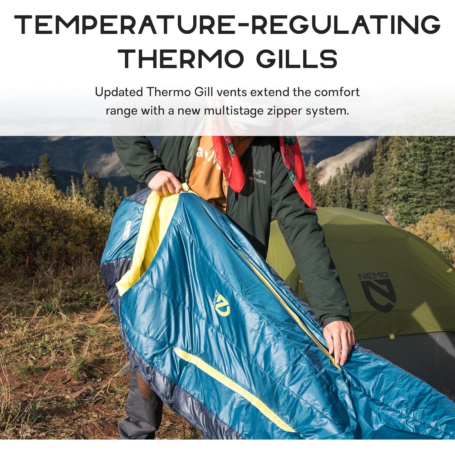 Saco de Dormir Sintético NEMO Forte Endless Promise 3 Estaciones