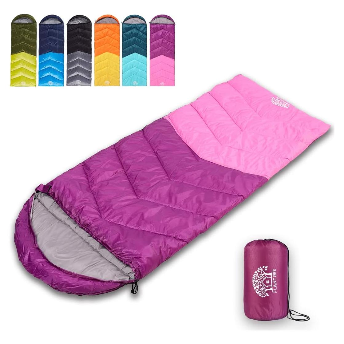 Saco de dormir Flantree 4 estaciones ligero e impermeable