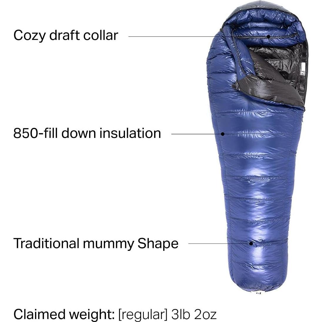 Saco de dormir Microfibra Western Mountaineering Lynx RZ -10°C