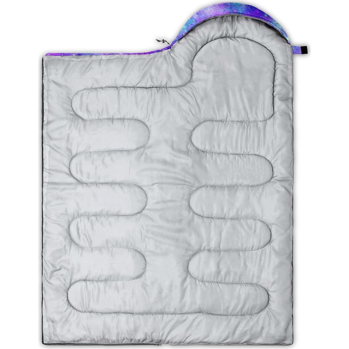 Saco de Dormir QOOMO 3 Temporadas 229x79cm Impermeable