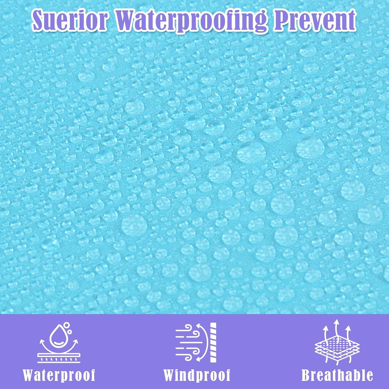 Saco de dormir AuSletie 3 estaciones impermeable 228.6x80cm