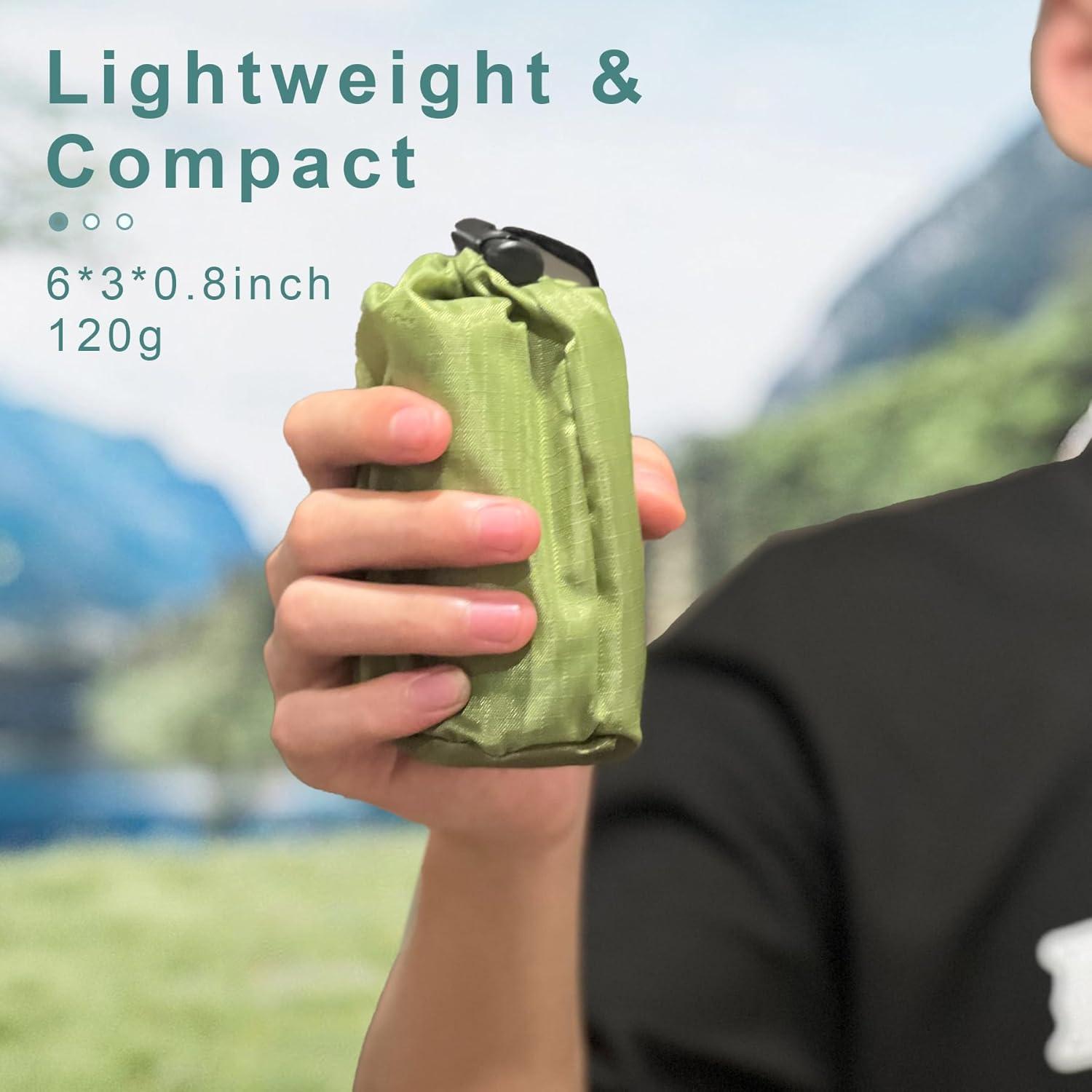 Bolsa de Dormir de Emergencia GJD 3 Piezas Mylar Térmico