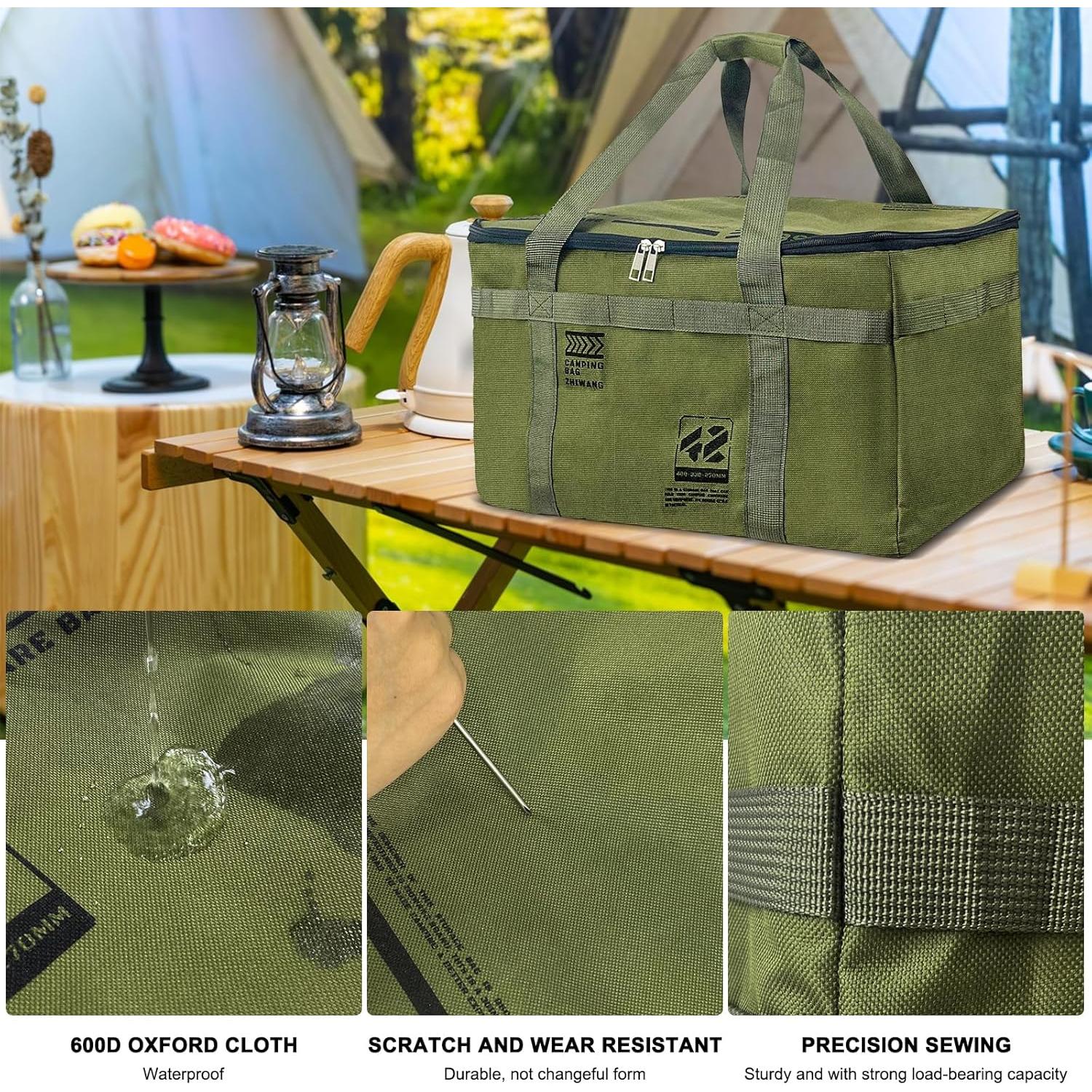 Bolsa de Almacenamiento Táctica OuYezy 42L Impermeable Verde