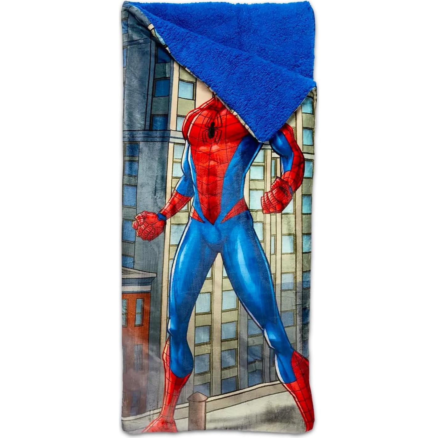 Saco de Dormir Spiderman con Almohada 142x69 cm - Marvel