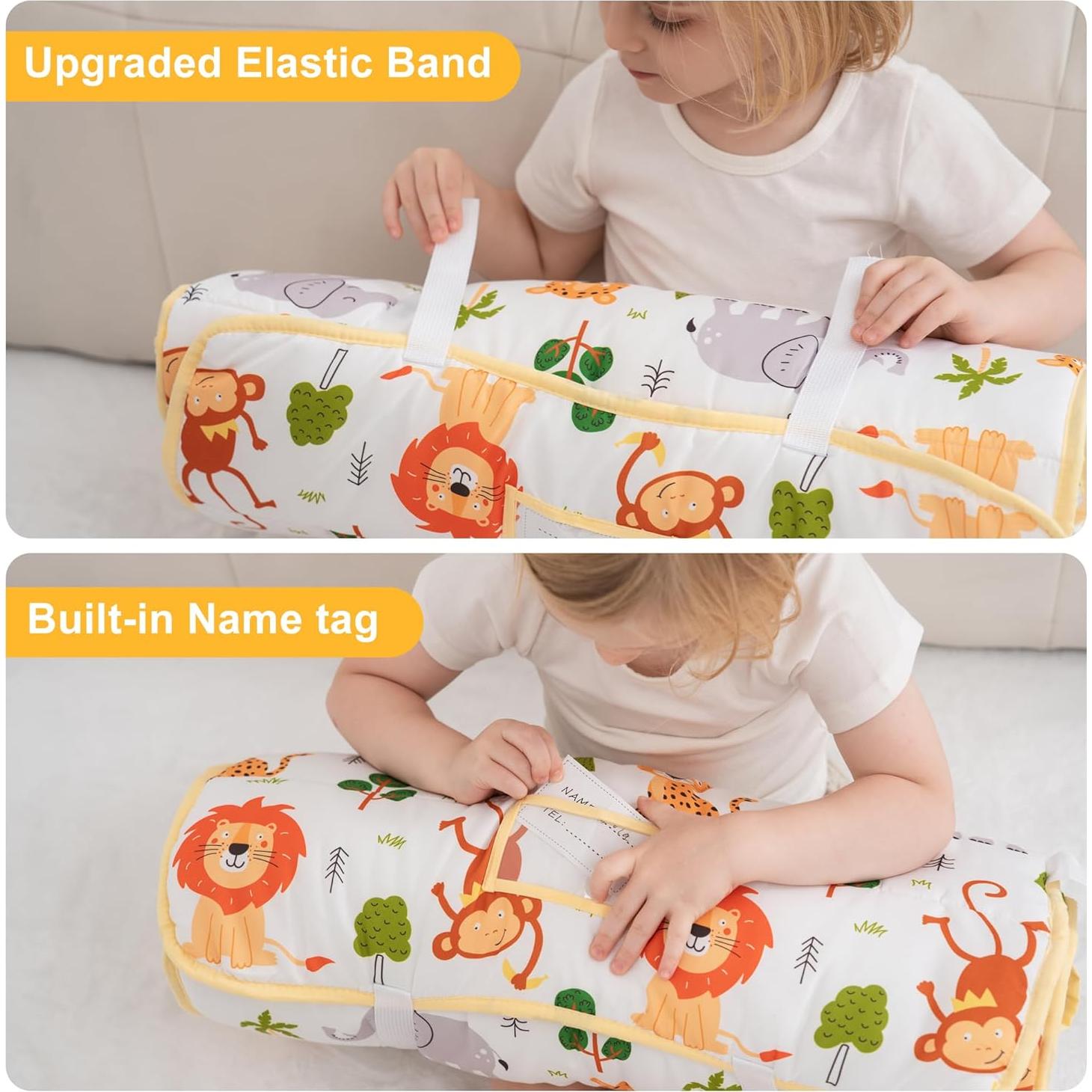 Esterilla de Sueño Viviland con Almohada y Manta Minky 134.6x53.3cm