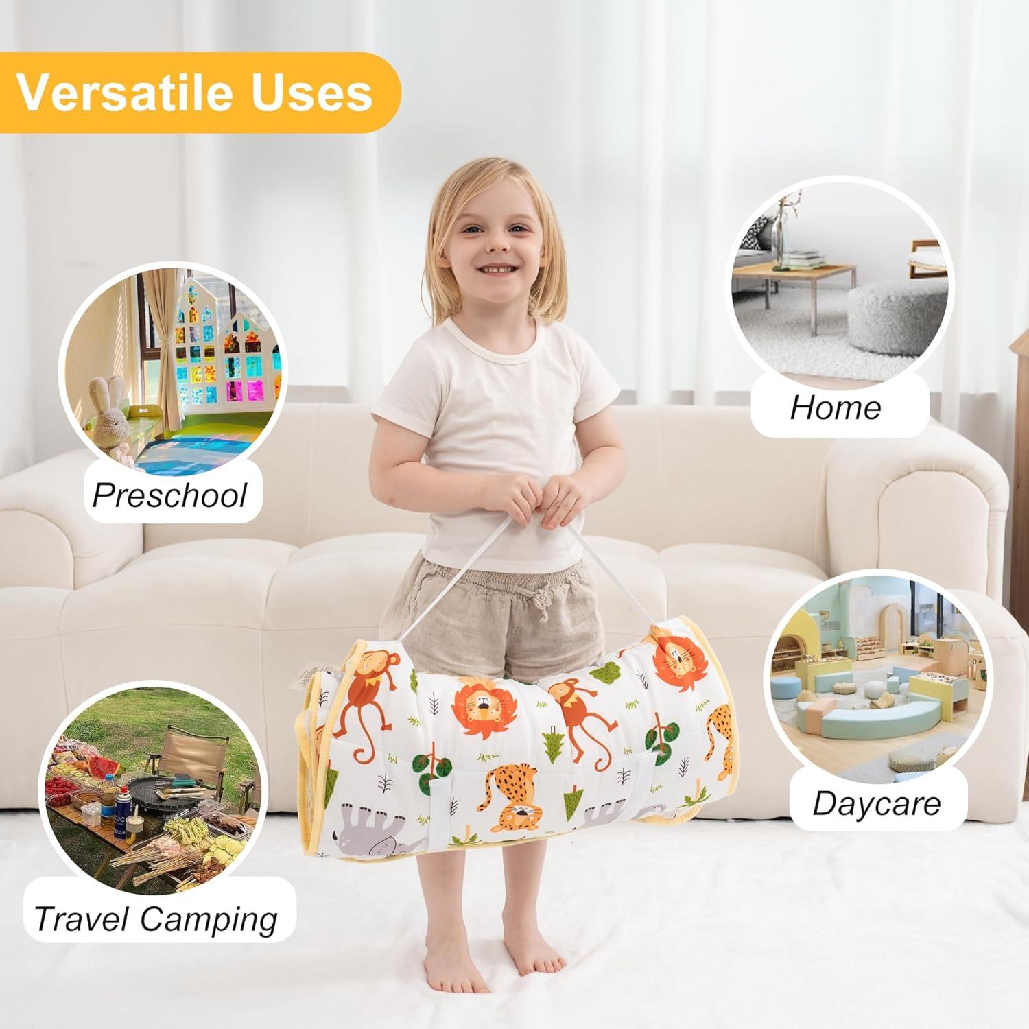 Esterilla de Sueño Viviland con Almohada y Manta Minky 134.6x53.3cm