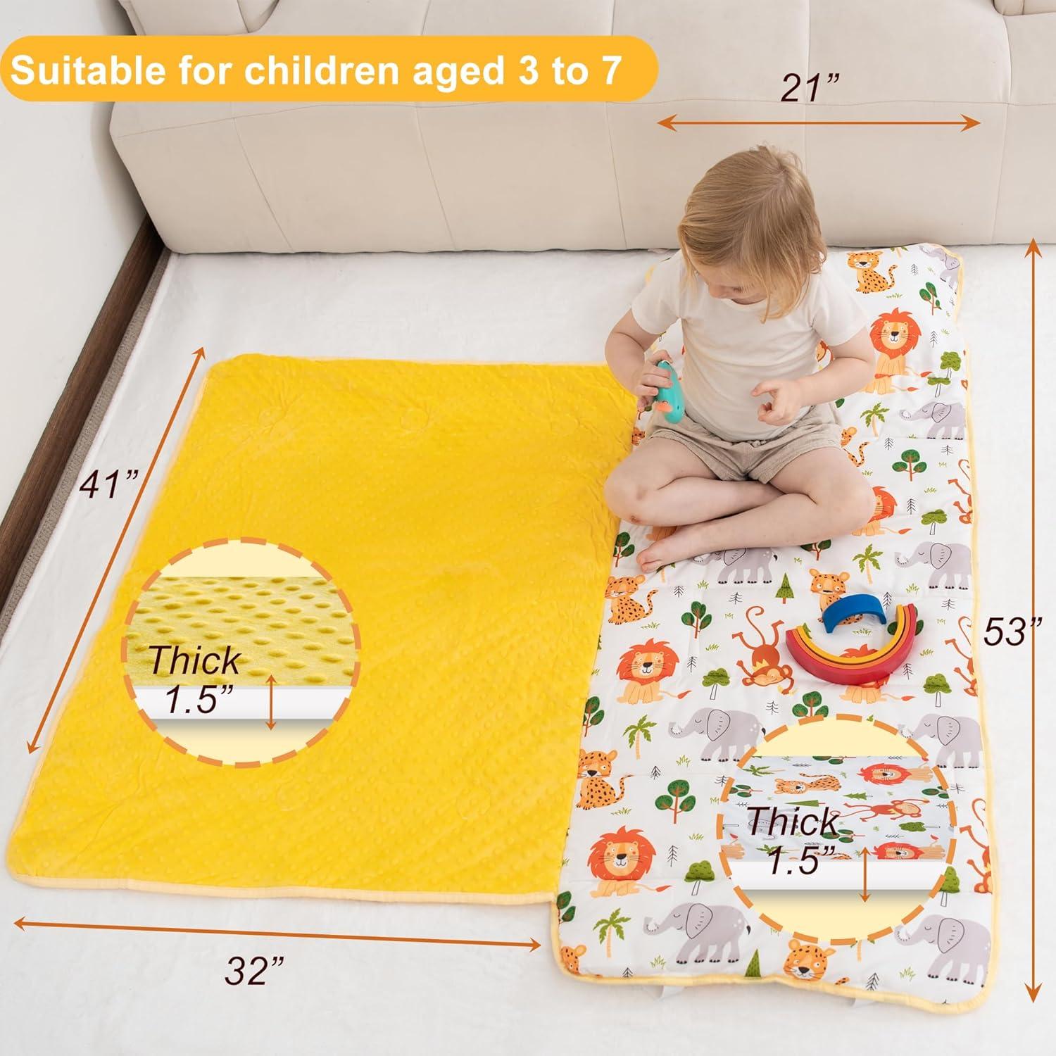 Esterilla de Sueño Viviland con Almohada y Manta Minky 134.6x53.3cm