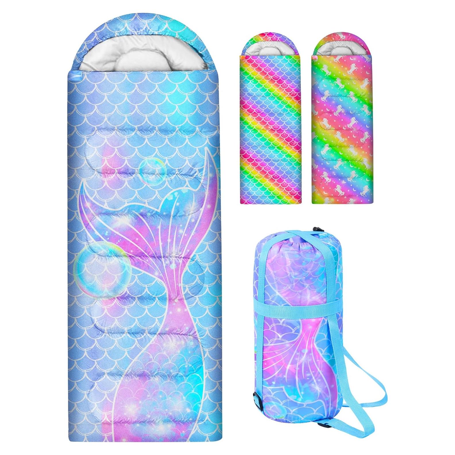 Saco de dormir para niños PAMAID 3 estaciones 178x70cm impermeable