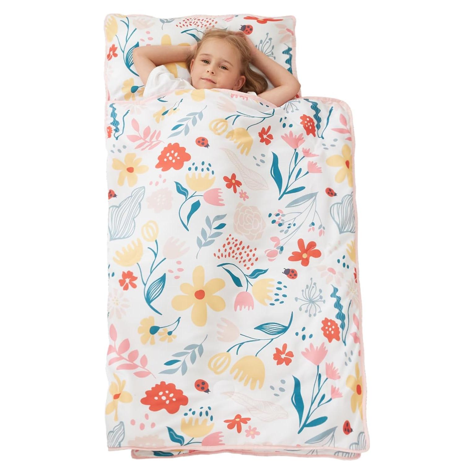 Esteras de Siesta Softan para Niños con Almohada y Manta