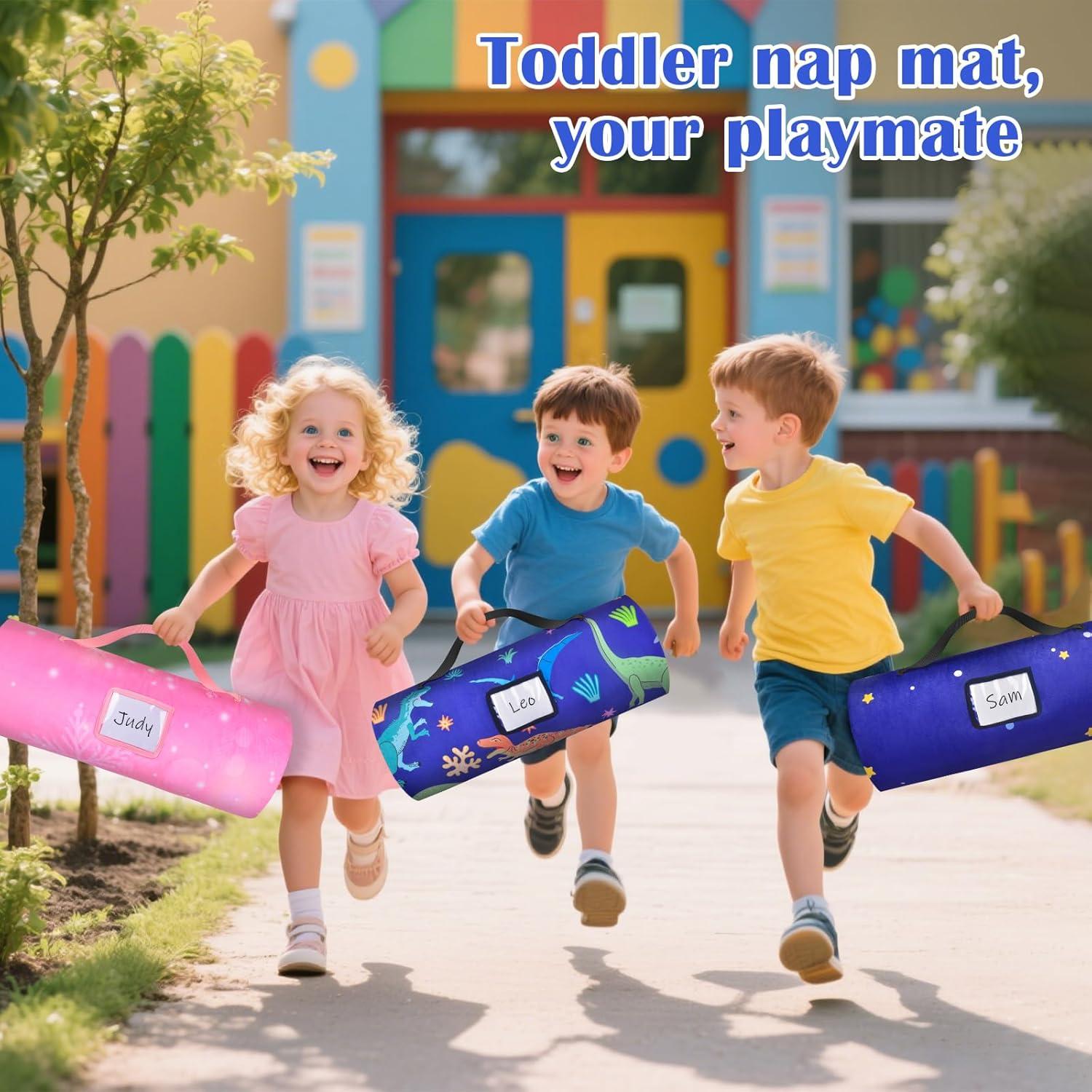 Colchoneta para Siesta Fiodrimy con Almohada Dinosaurio 134.6 cm