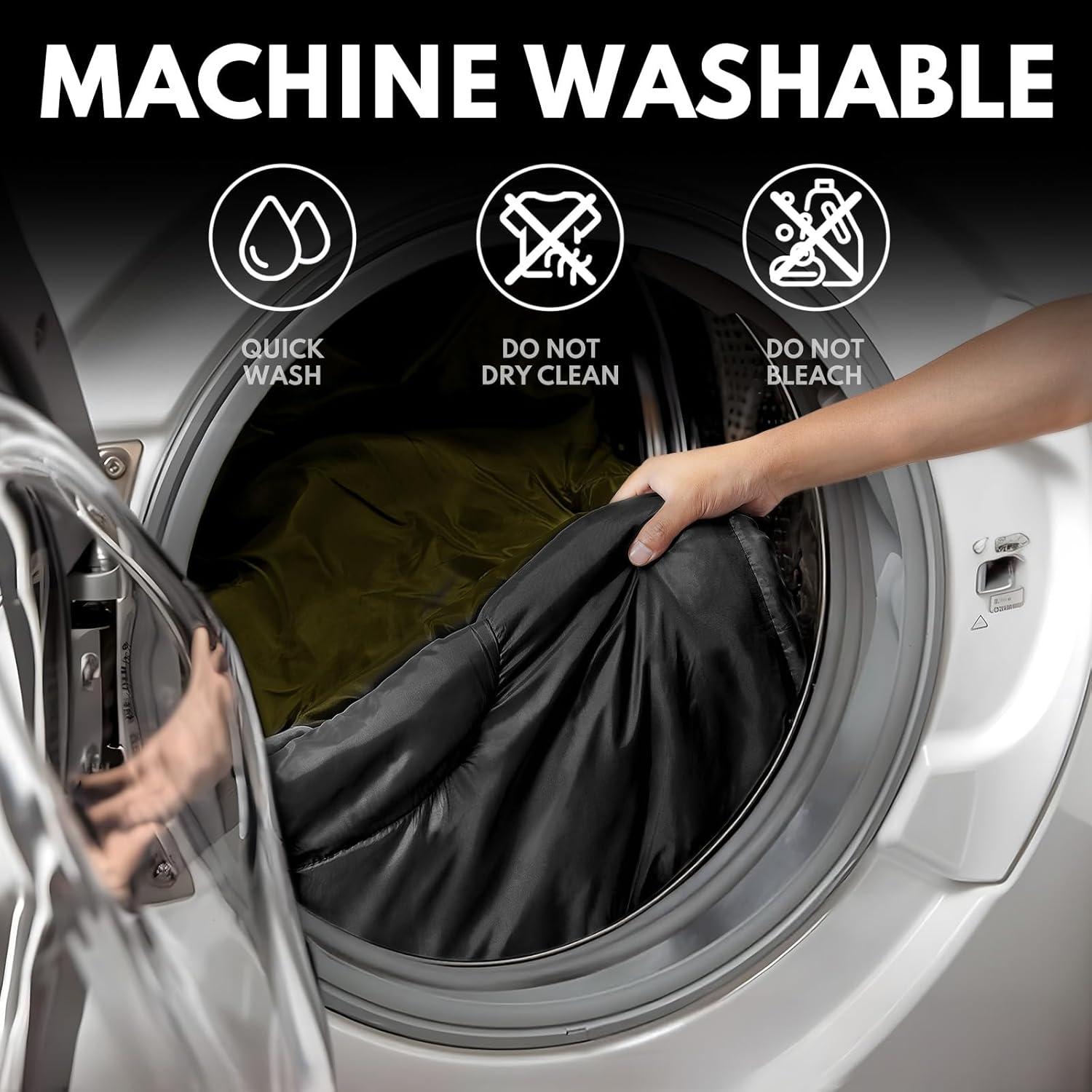 Saco de Dormir XXL TANSTRIDER 0°C Poliéster Camping