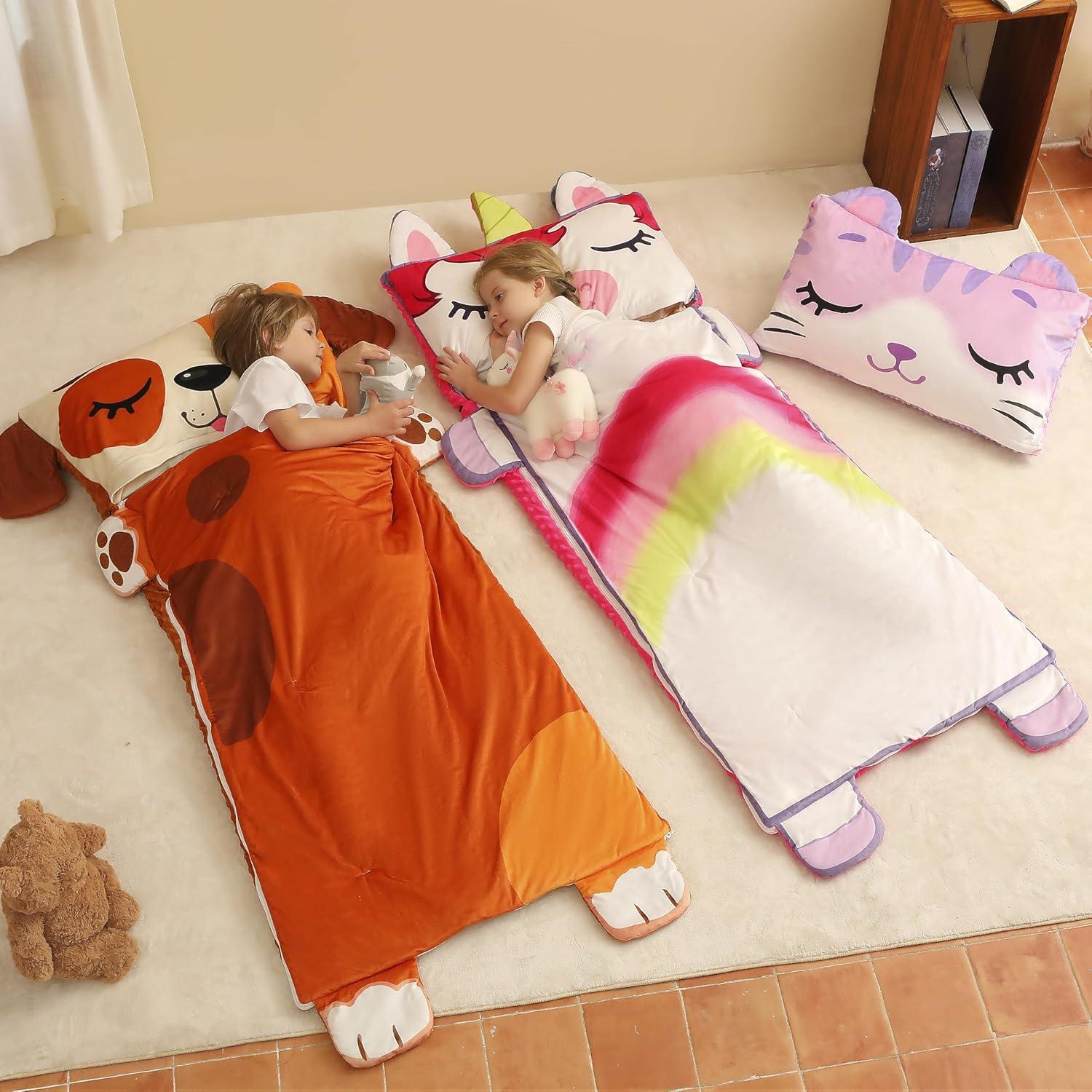 Saco de dormir 3 en 1 Rabtero para niños Gato 156.7x71.9cm