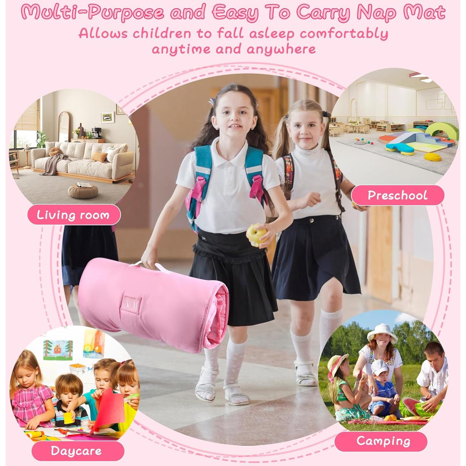 Esterilla de Siesta Cloele para Niños 135x53cm Mariposa