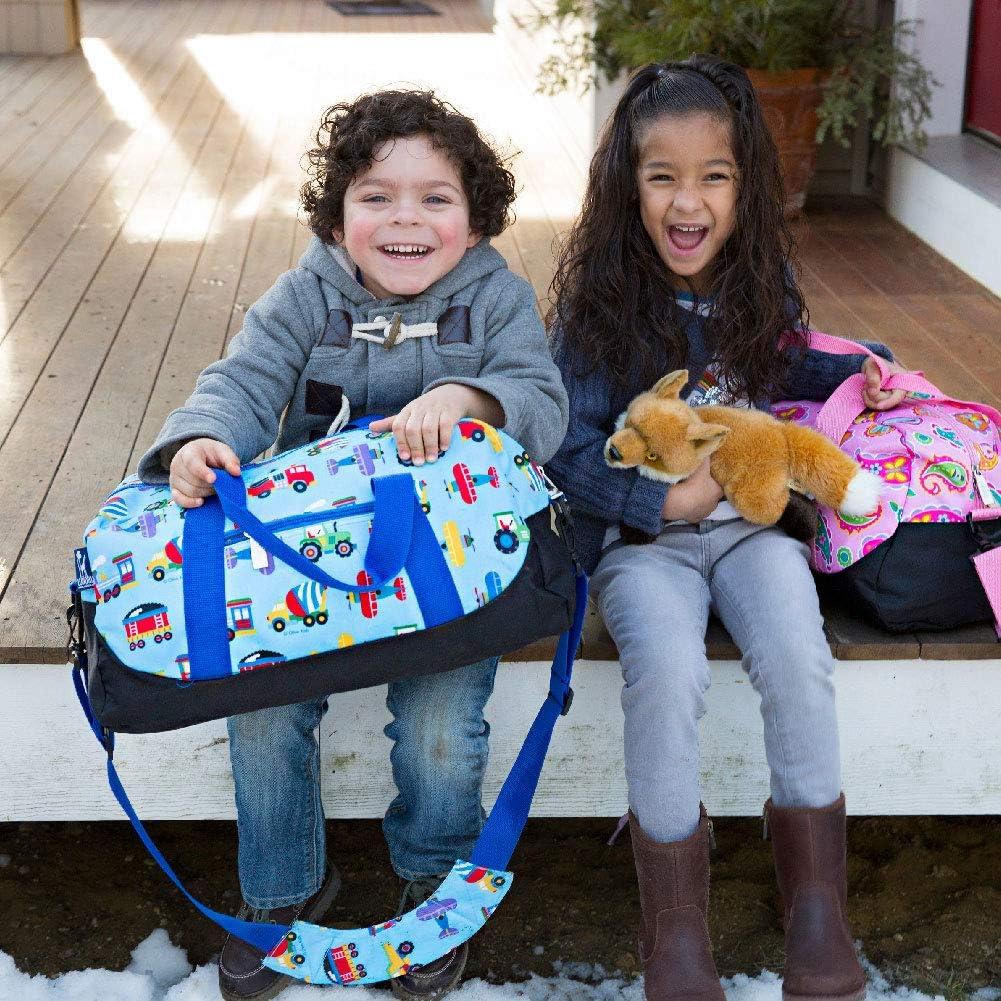 Bolsa de viaje Wildkin para niños 45.72x22.86cm Trenes Aviones Camiones