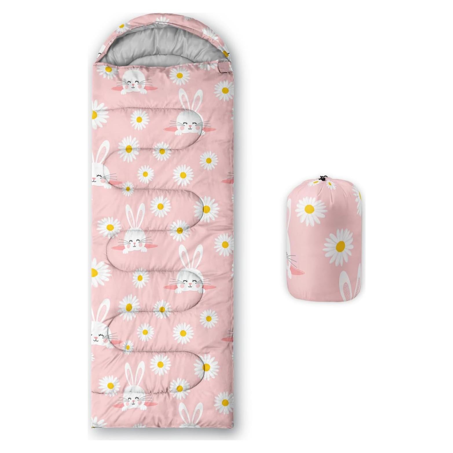 Saco de dormir AILONEN Bunny5 para 1 persona, 3 estaciones, 79x229 cm