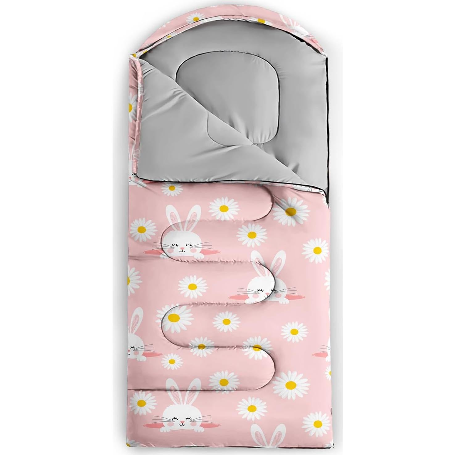 Saco de dormir AILONEN Bunny5 para 1 persona, 3 estaciones, 79x229 cm