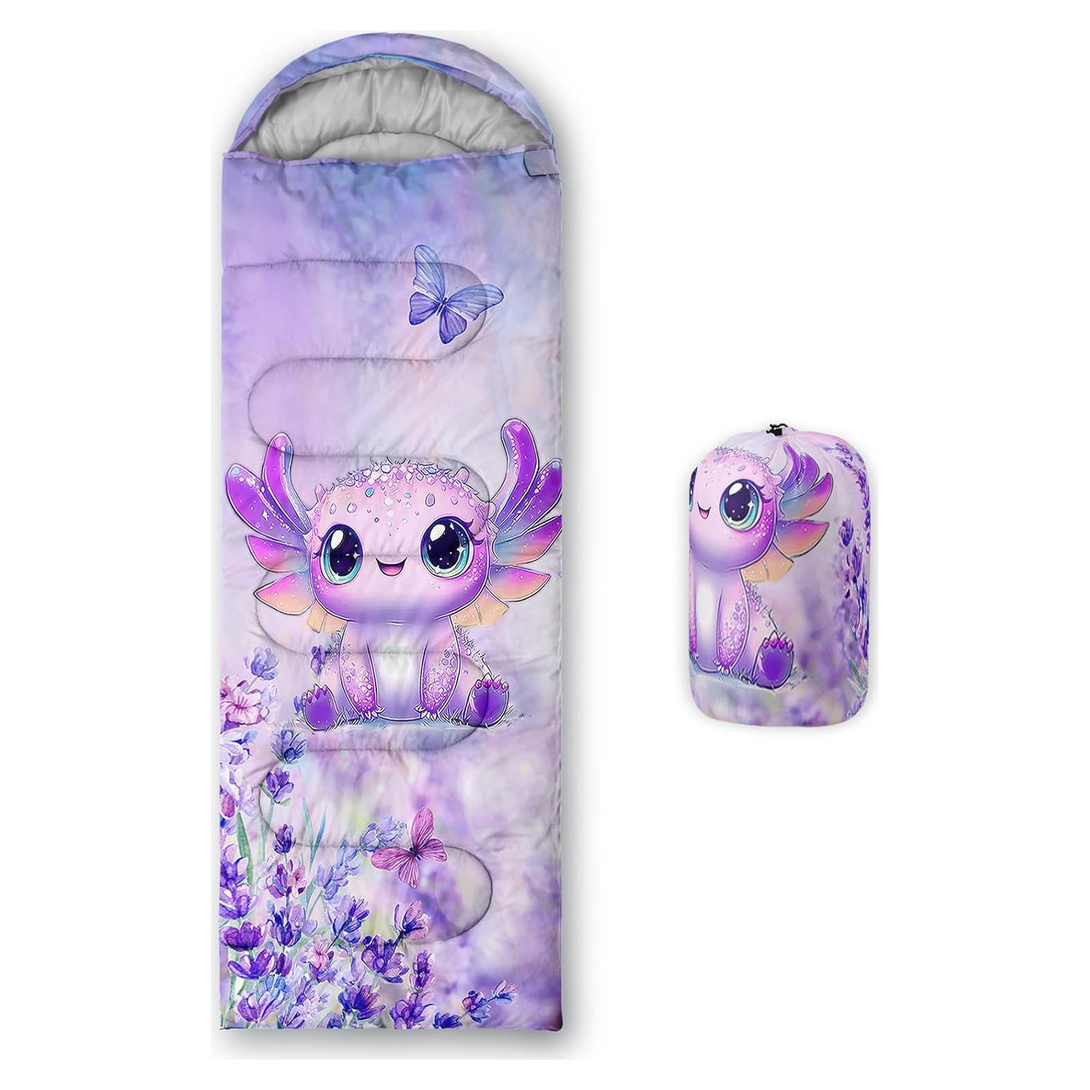 Saco de Dormir AILONEN Axolote 3 Estaciones 79x229cm