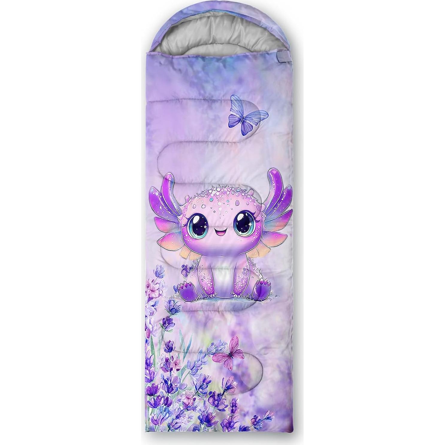 Saco de Dormir AILONEN Axolote 3 Estaciones 79x229cm