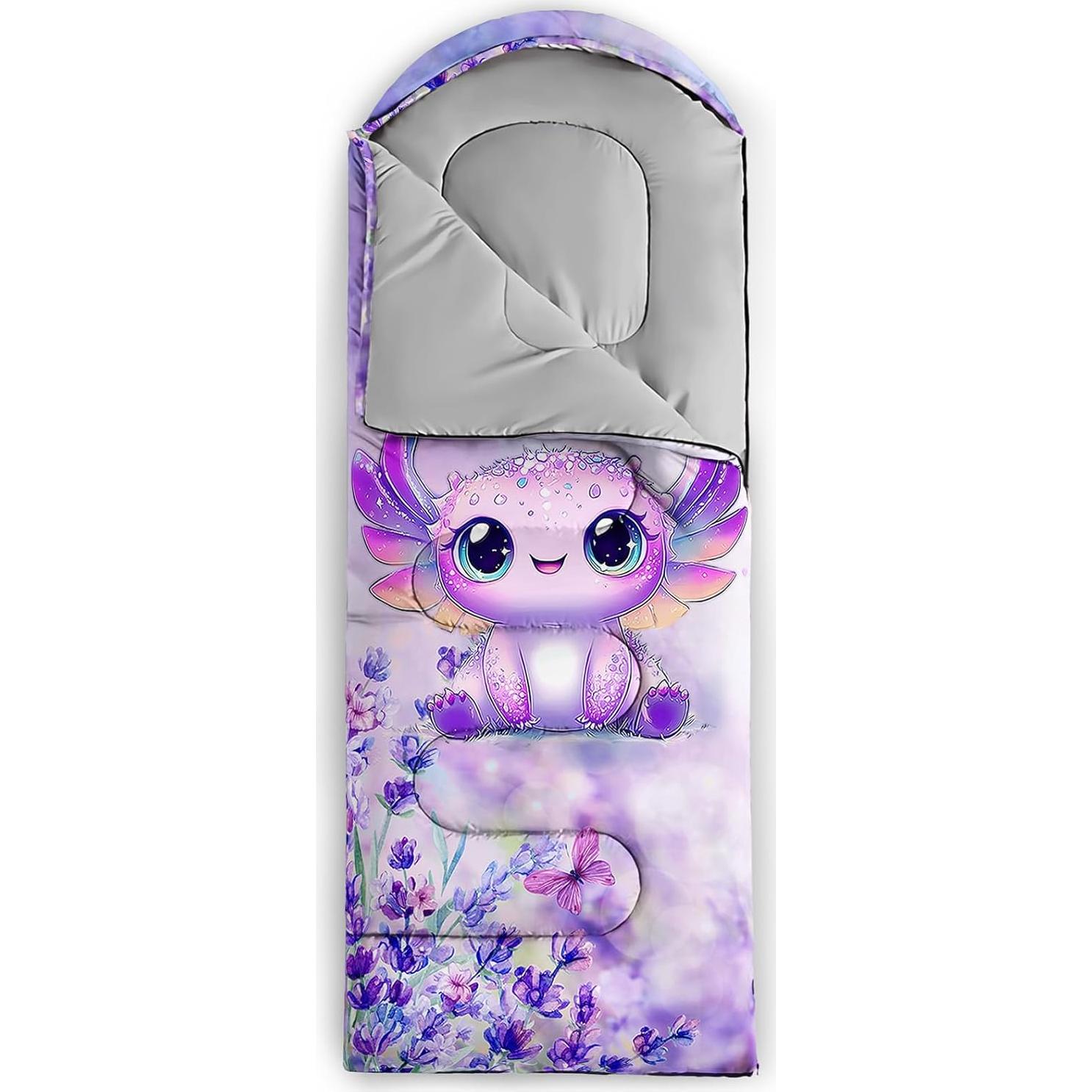 Saco de Dormir AILONEN Axolote 3 Estaciones 79x229cm