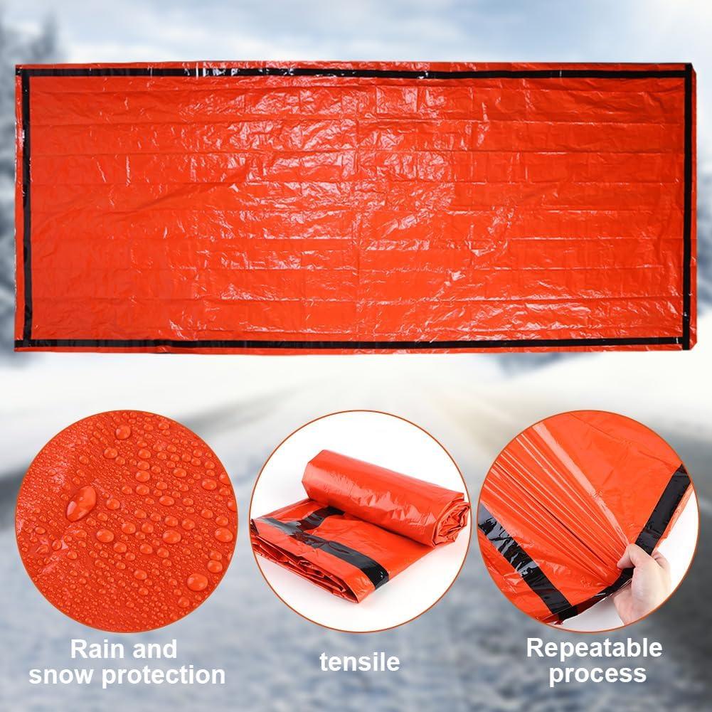 Saco de Dormir de Emergencia EtsRmi - Paquete de 5, Impermeable
