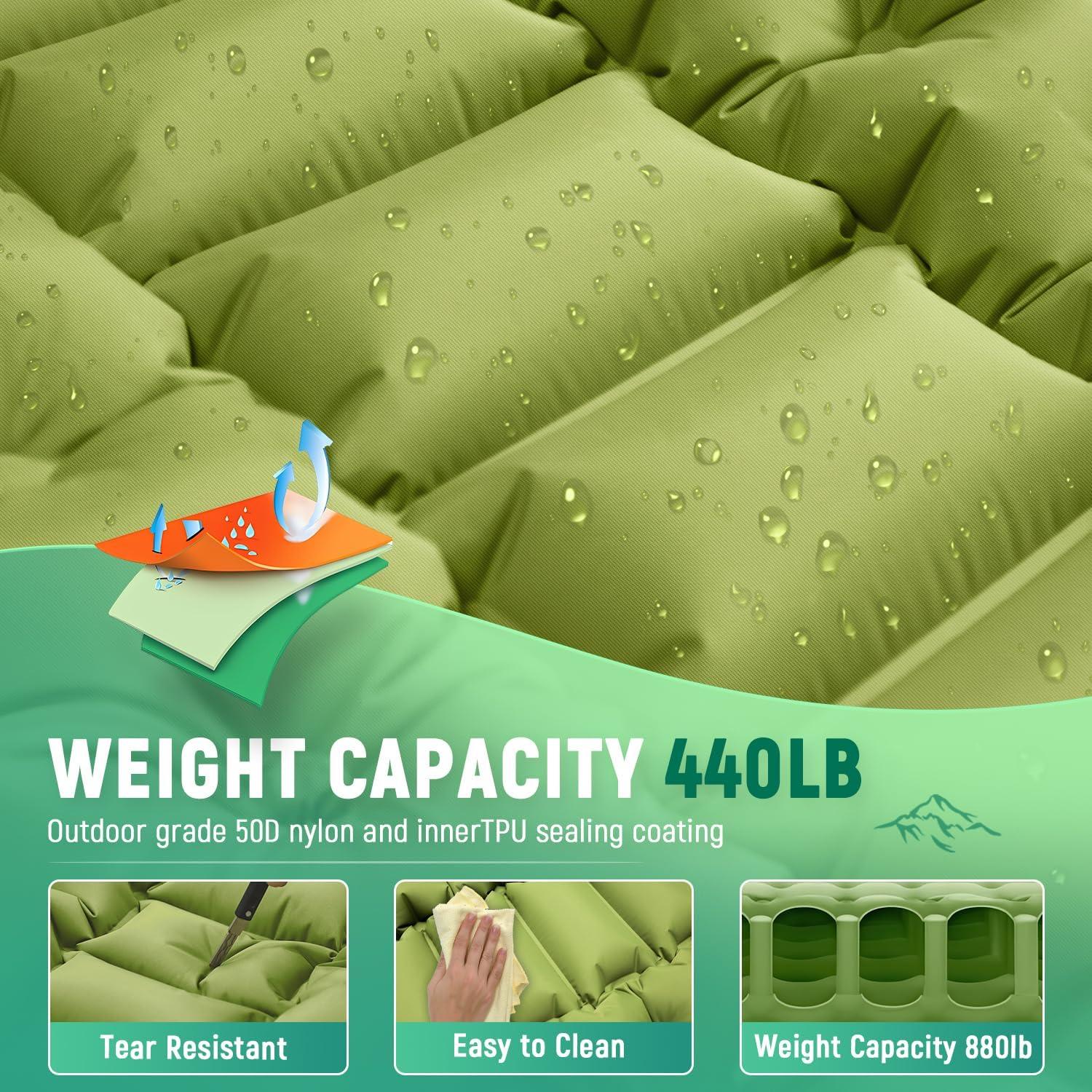 Colchoneta de Camping Myxslop R-DR Ultraligera 193x69cm