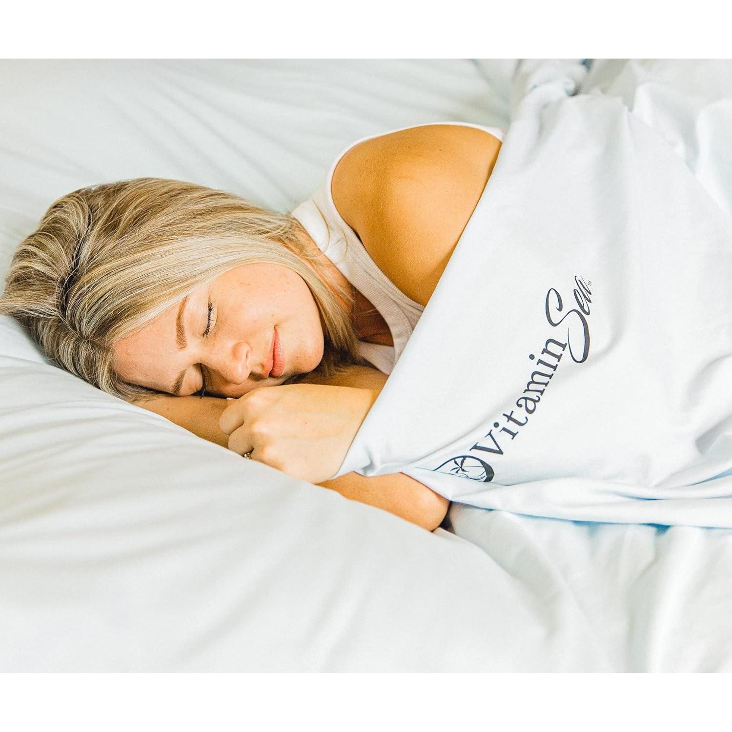 Forro de Saco de Dormir Doble Algodón Vitamin Sea 210x180 cm