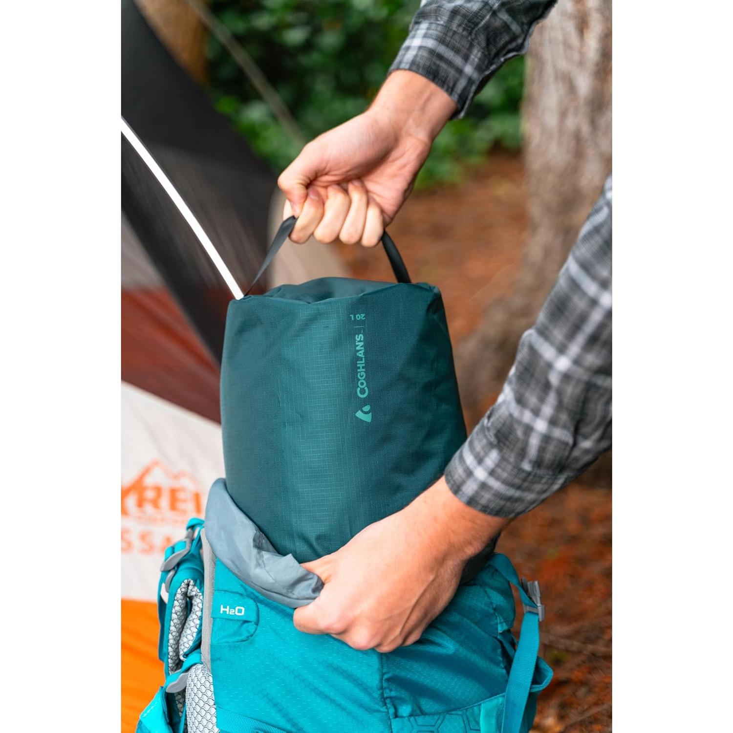 Bolsa de Almacenamiento 20L Coghlan's Azul Ripstop Impermeable