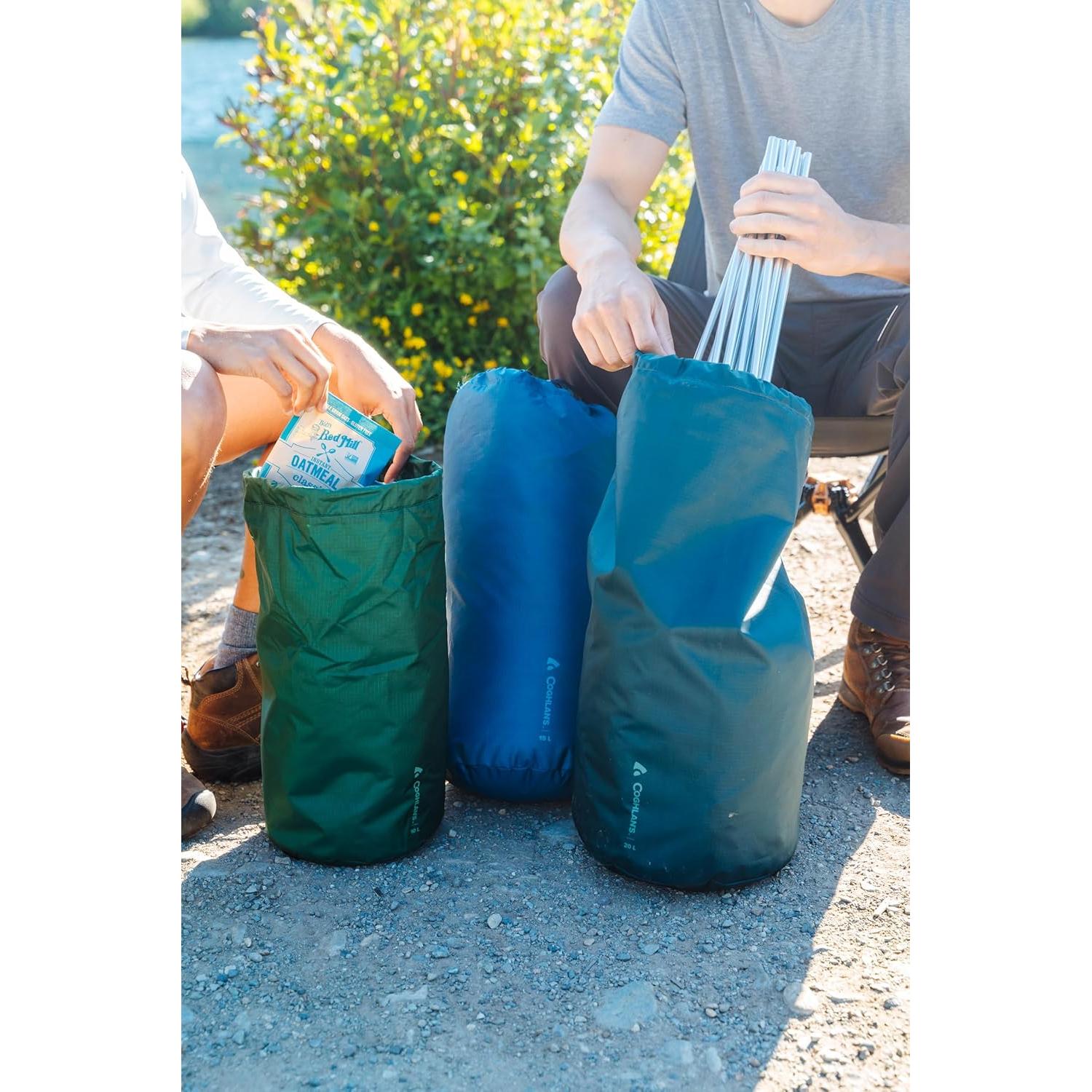 Bolsa de Almacenamiento 20L Coghlan's Azul Ripstop Impermeable