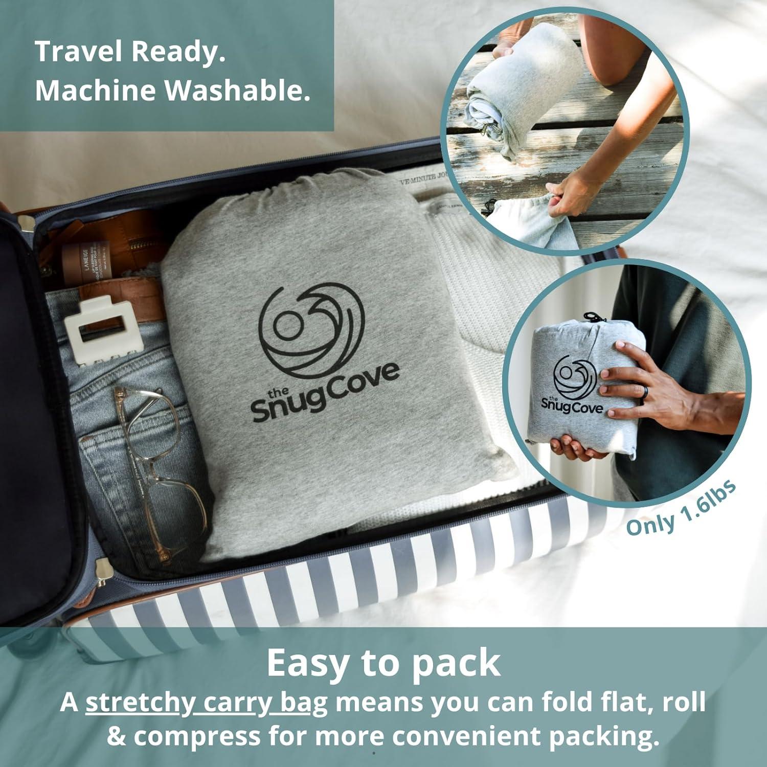 Forro de Saco de Dormir The Snug Cove 100% Algodón Individual