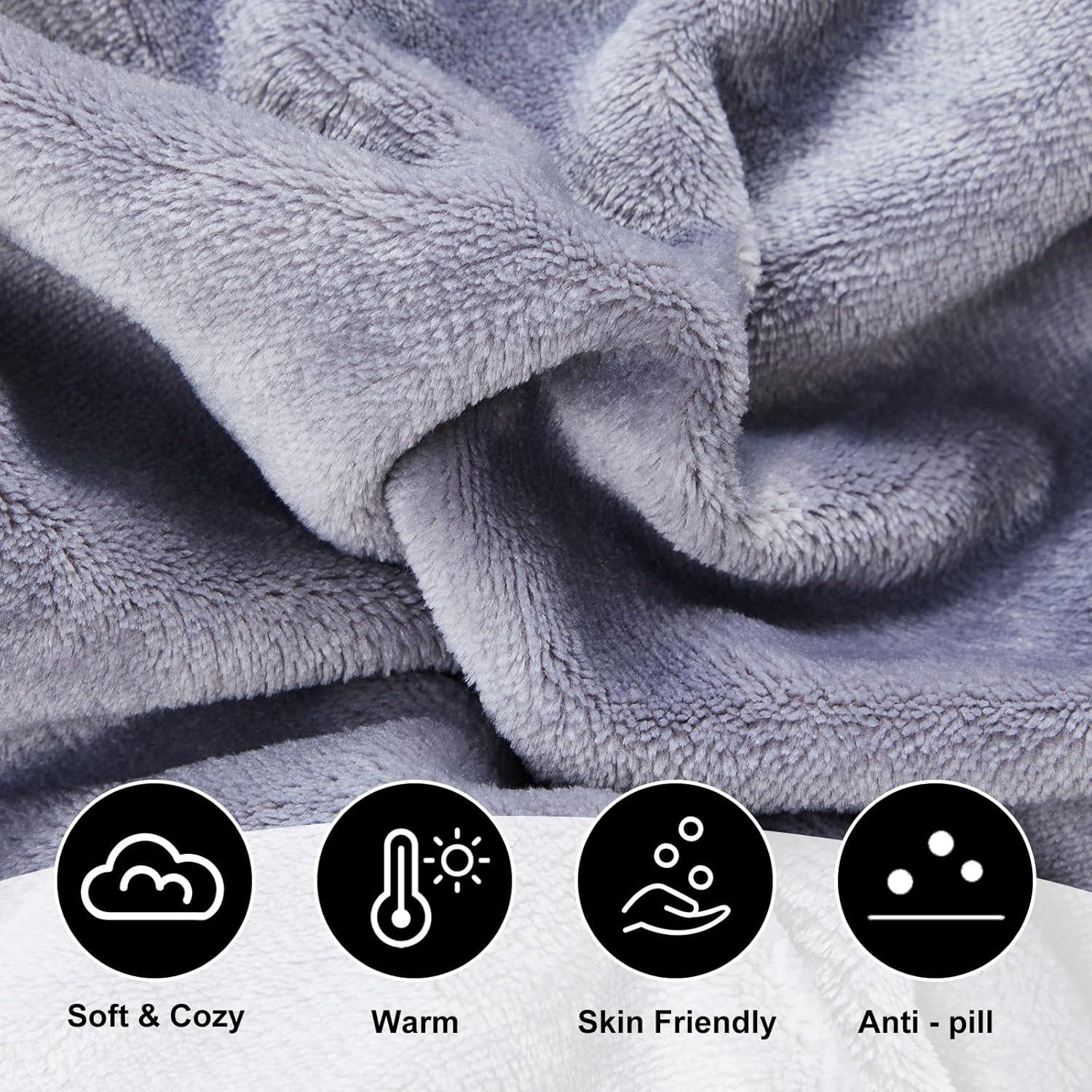 Forro de Saco de Dormir Franela Remagr ZK1668 220x105 cm Gris