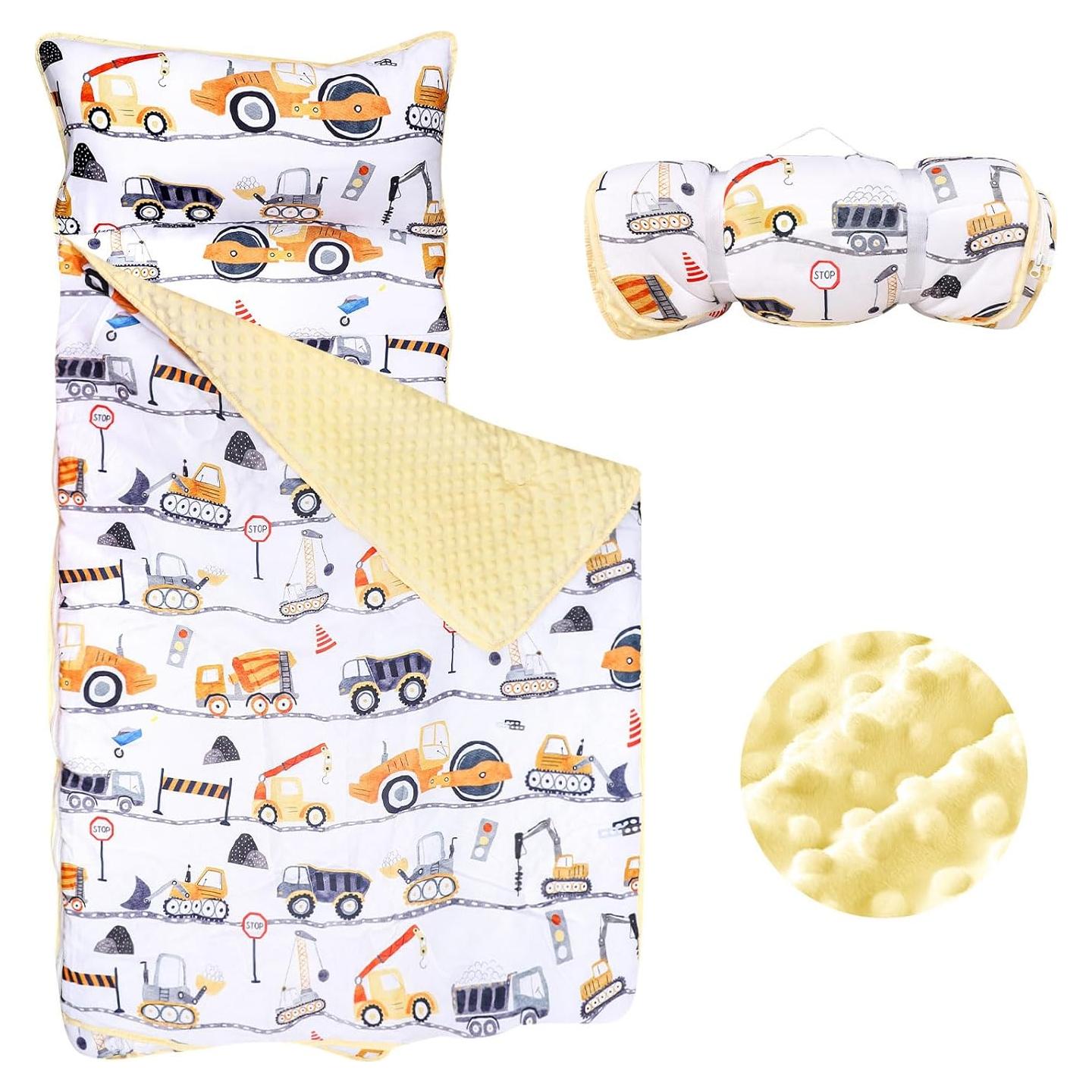 Alfombra de Siesta para Niños YR0009 con Almohada y Manta