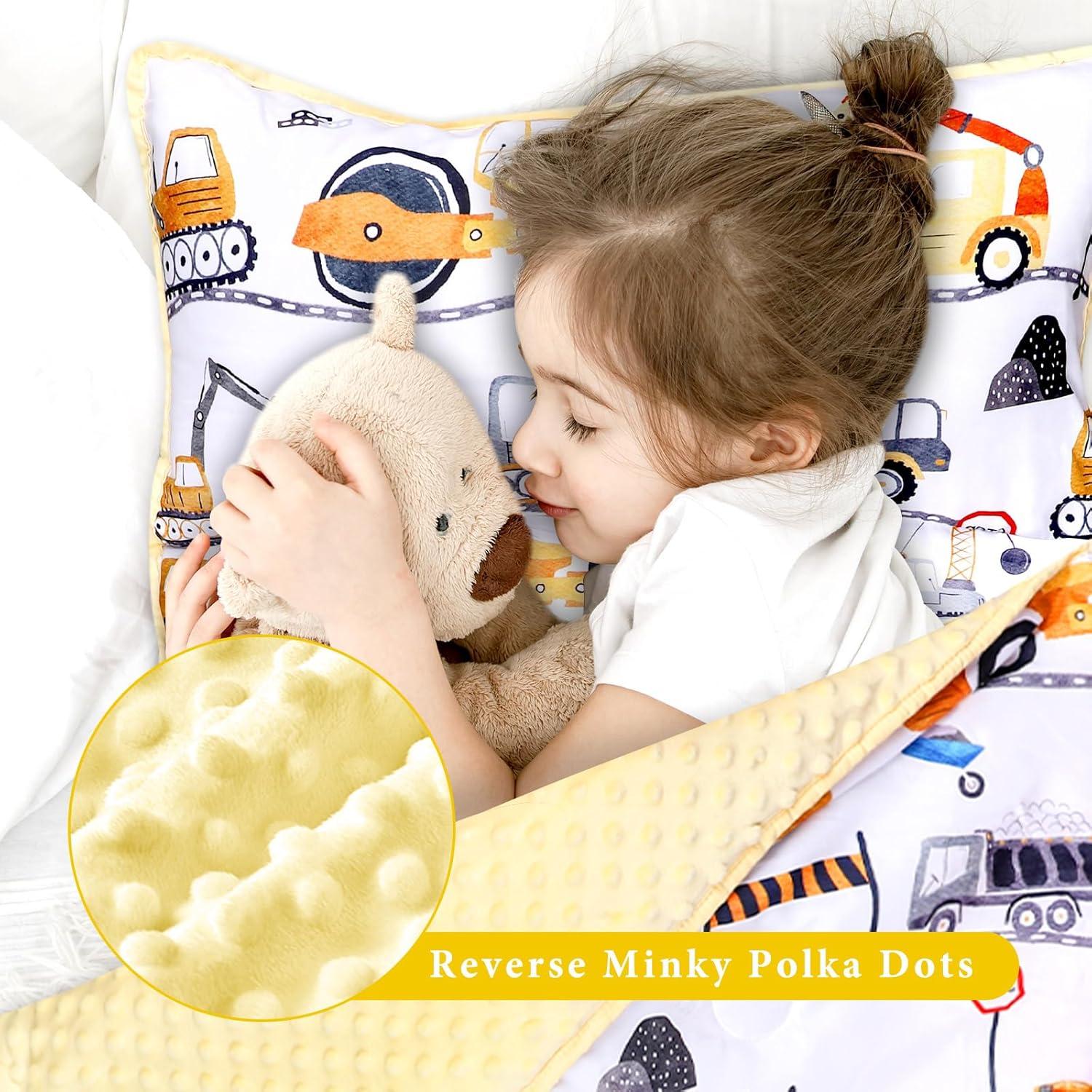 Alfombra de Siesta para Niños YR0009 con Almohada y Manta