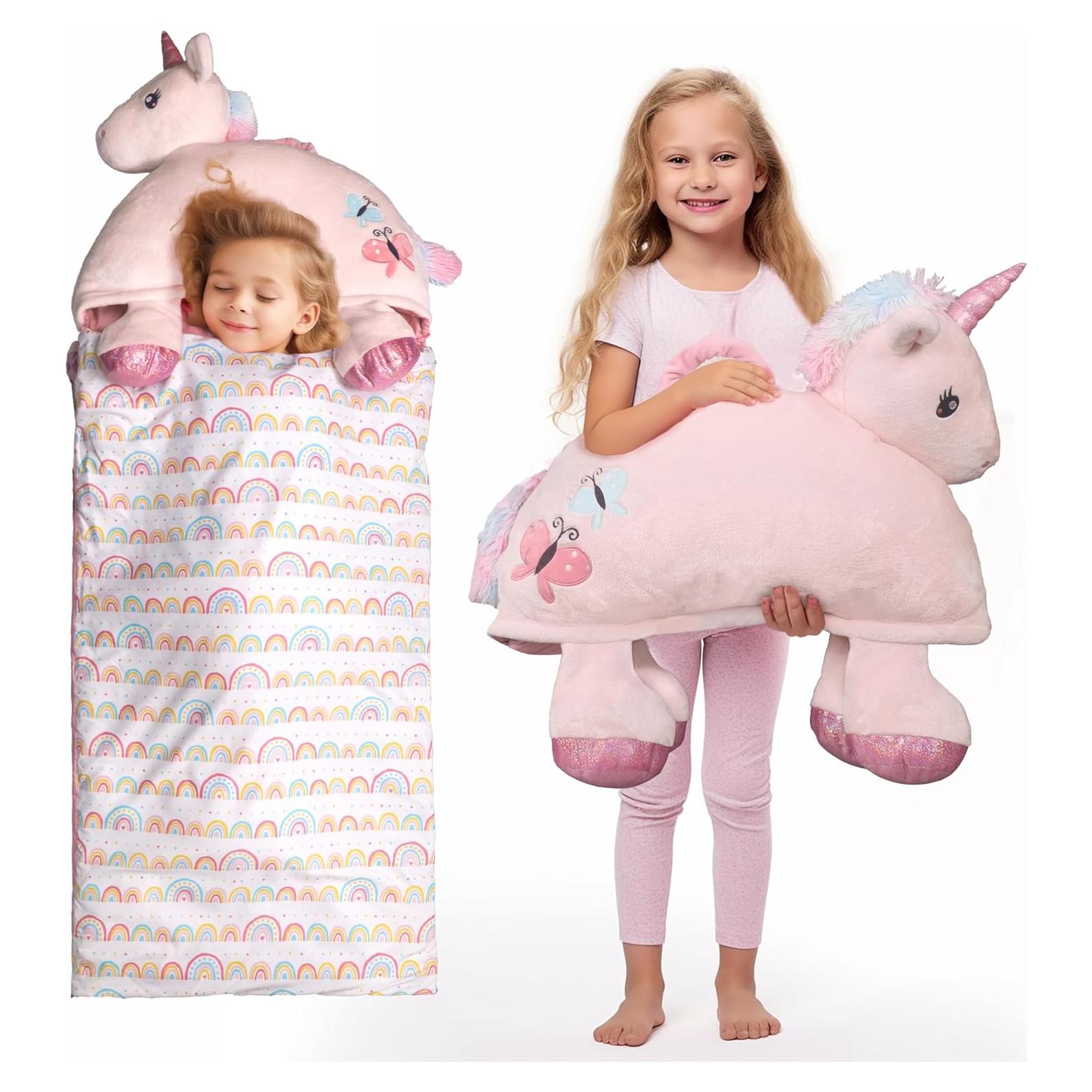 Saco de Dormir SHALALA NEW YORK para Niños con Almohada 162 cm