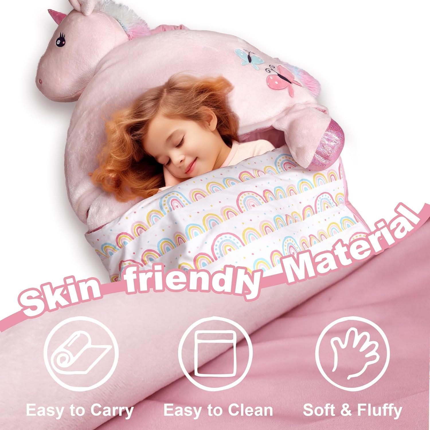 Saco de Dormir SHALALA NEW YORK para Niños con Almohada 162 cm