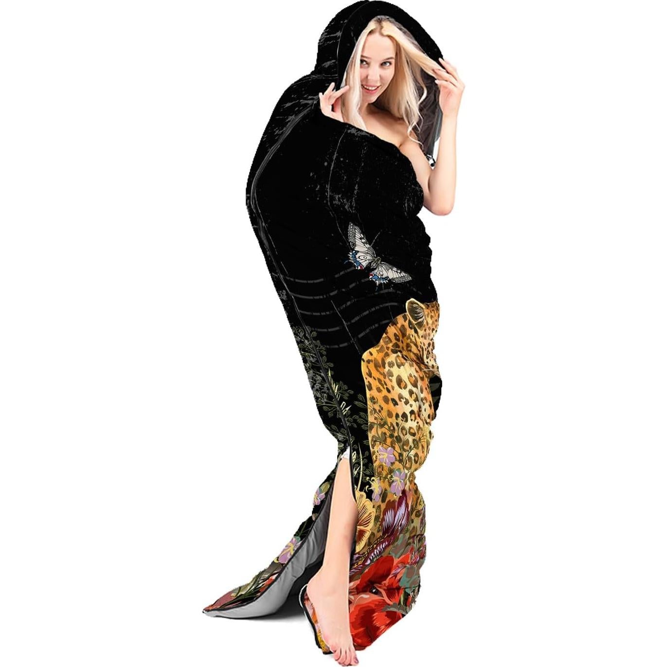 Saco de dormir AILONEN 3 estaciones Microfibra 79x229 cm