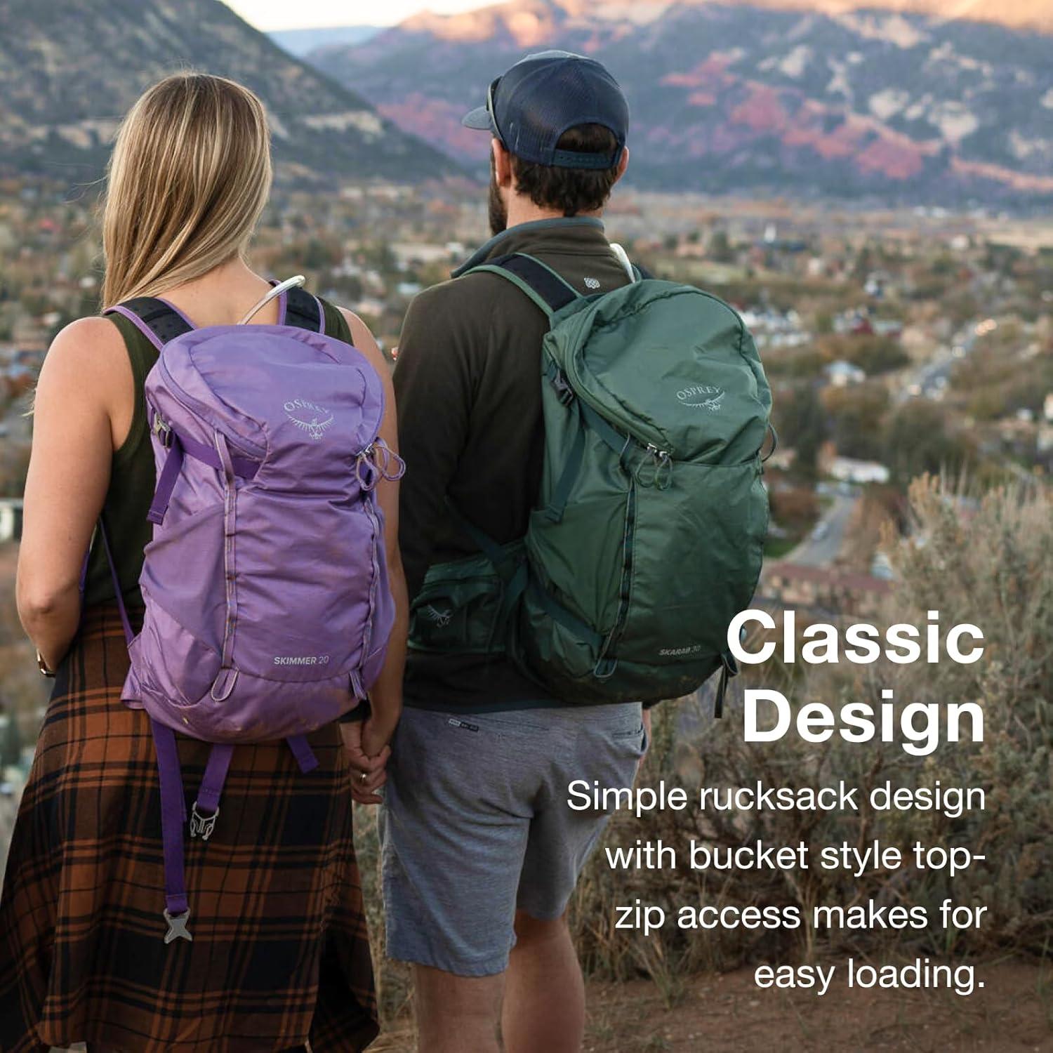 Mochila de Senderismo Osprey Skarab 30L para Hombre Verde