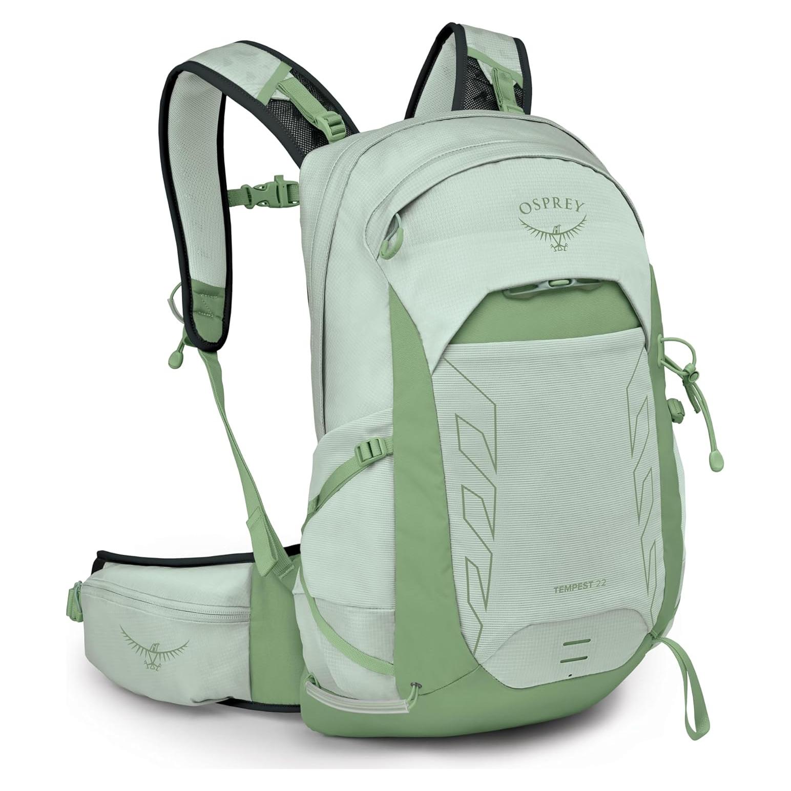 Mochila de senderismo Osprey Tempest 22L para mujeres verde