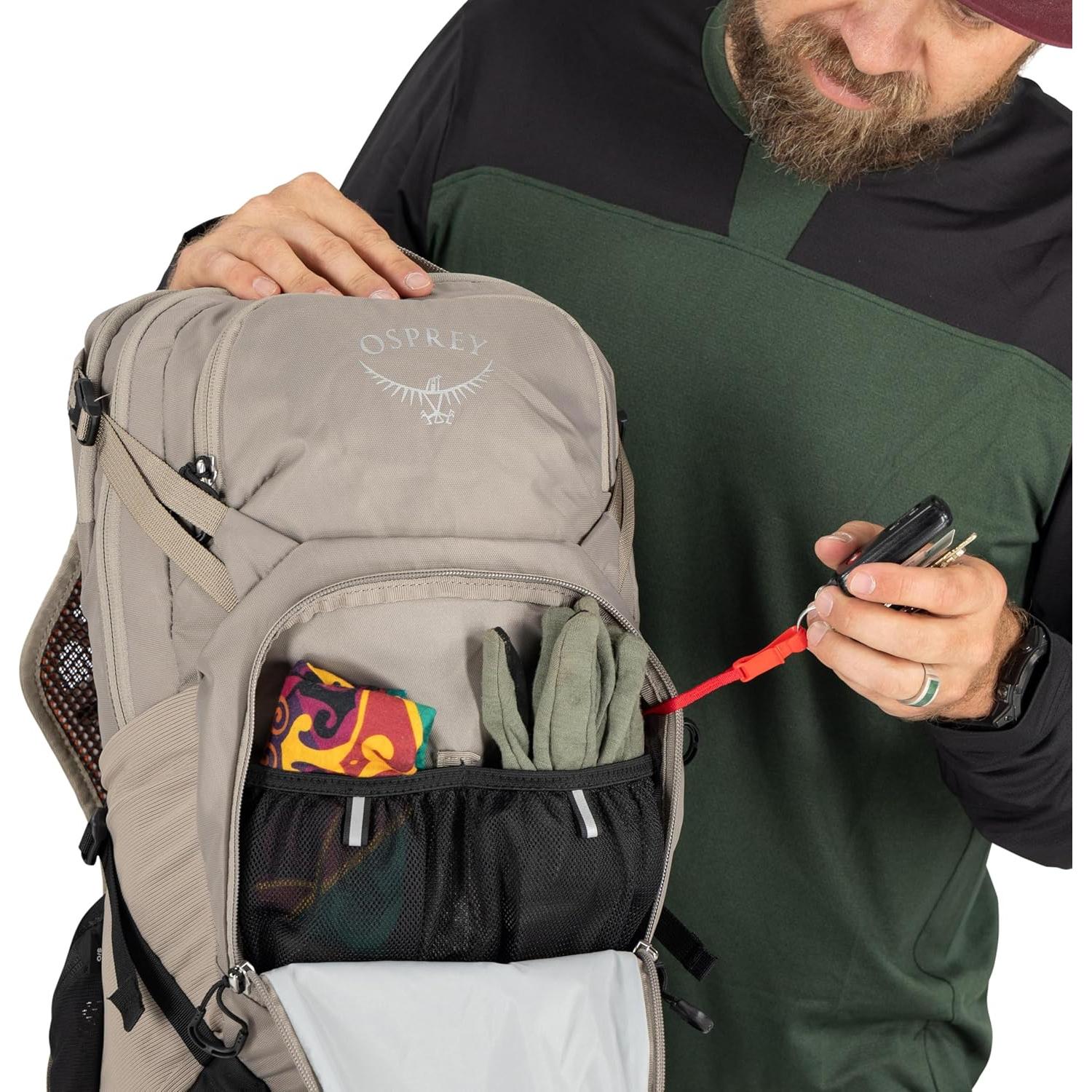 Mochila de Montaña Osprey Raptor 14L con Reservorio 2.5L