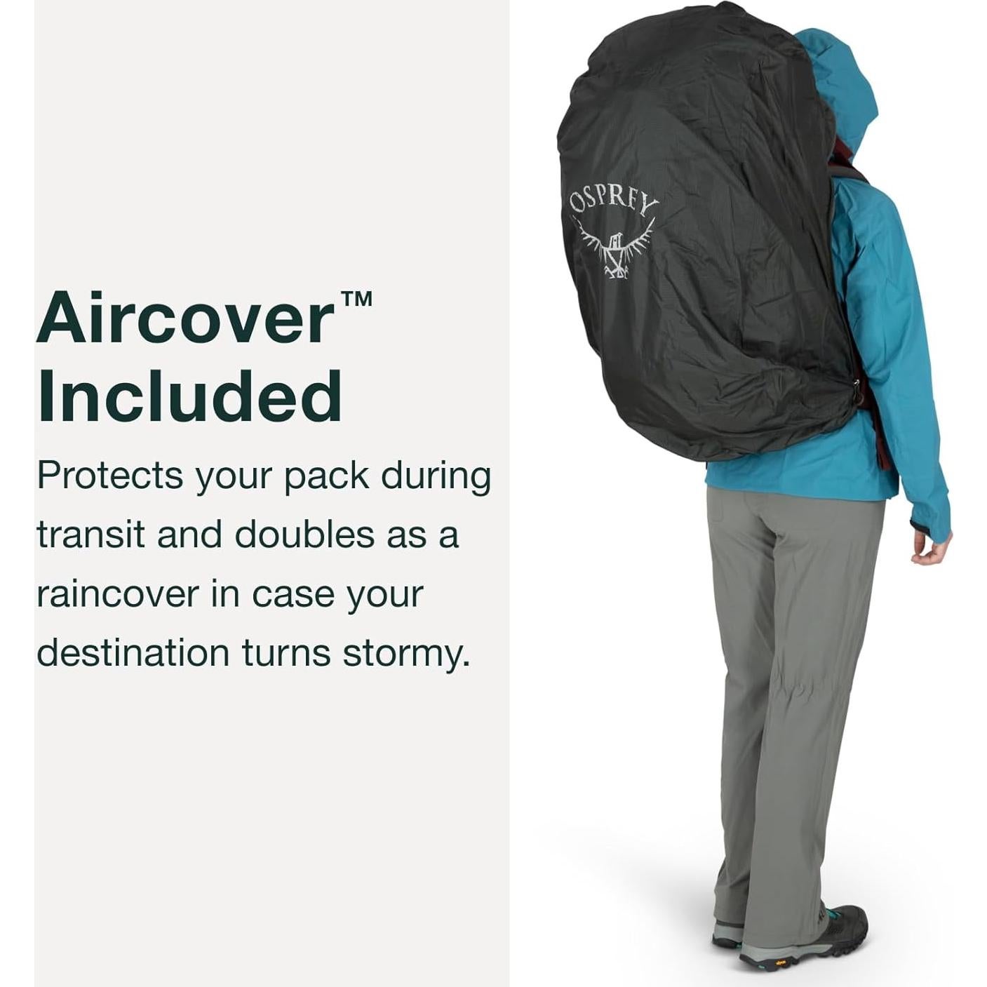 Mochila de Viaje Osprey Fairview Trek 70L para Mujeres - Azul