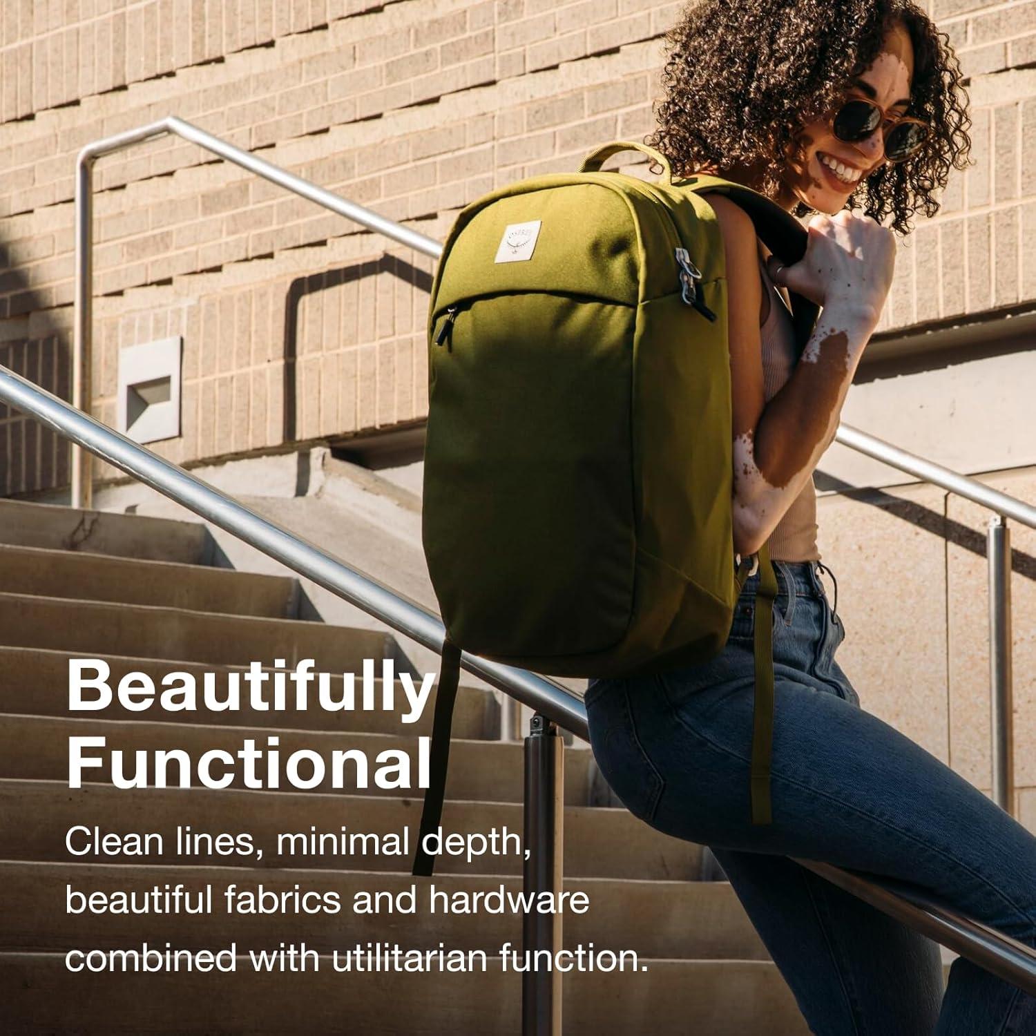 Mochila Osprey Arcane Grande 10L para Laptop 16" Negra