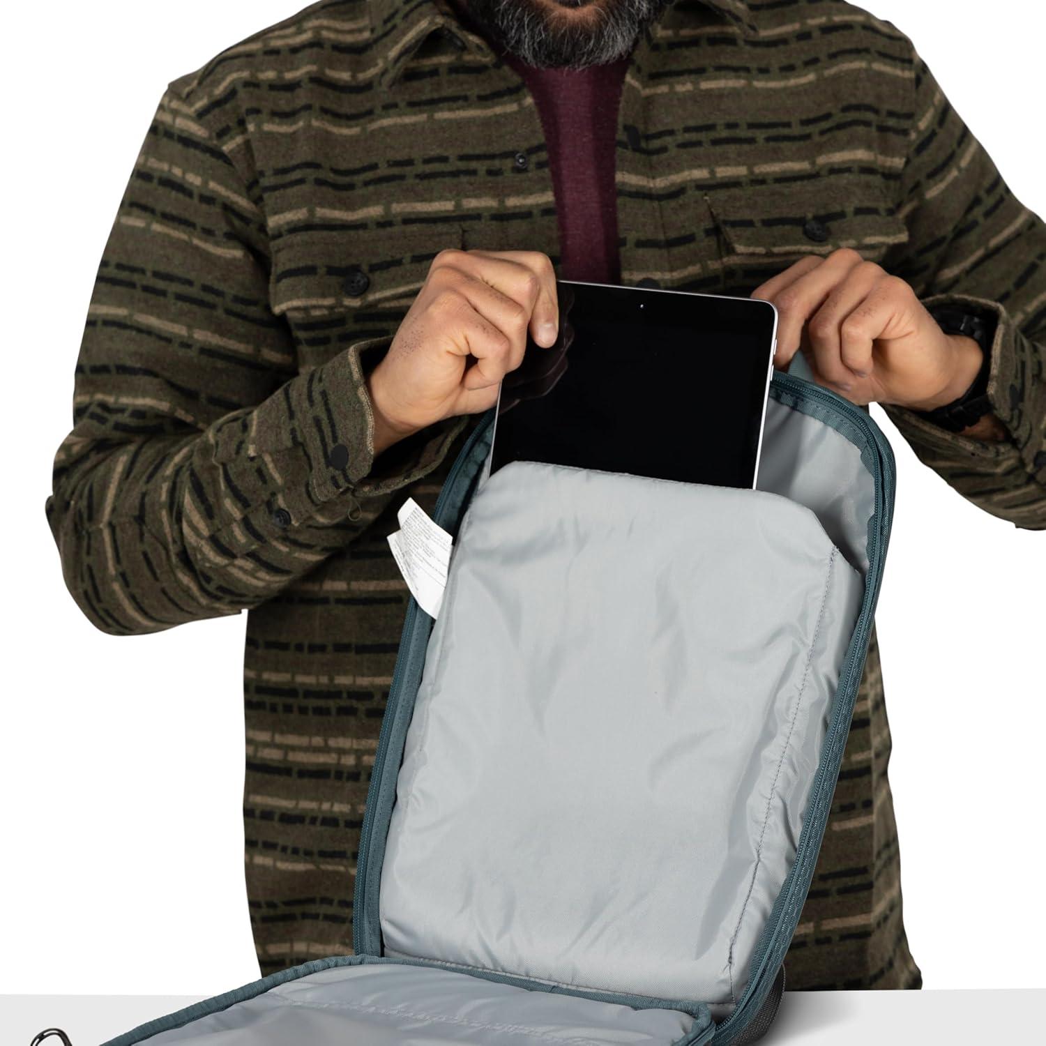 Bolsa de Hombro Osprey Nebula Negra 14" Laptop