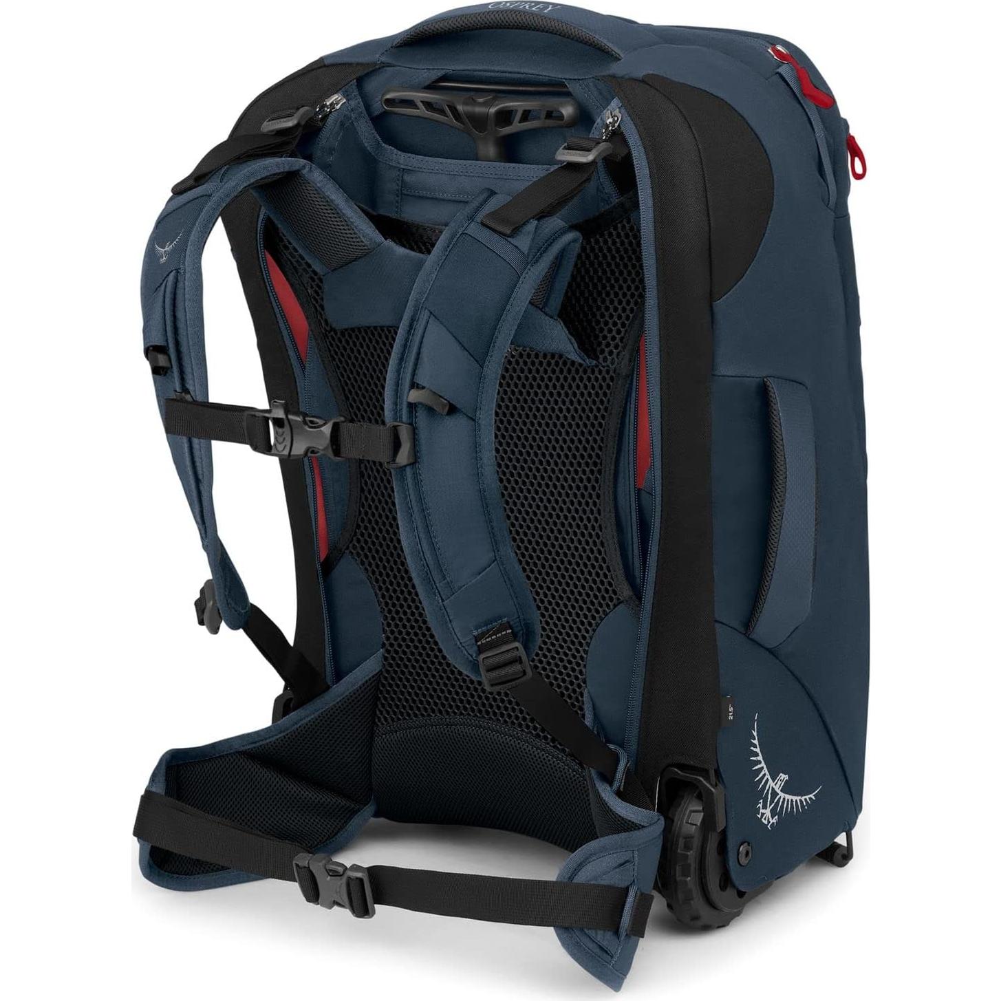 Mochila de Viaje Osprey Farpoint 36L con Ruedas Azul