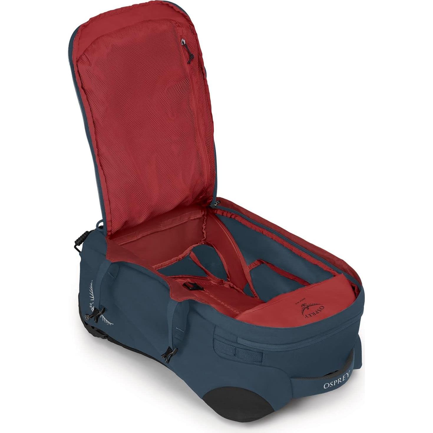 Mochila de Viaje Osprey Farpoint 36L con Ruedas Azul