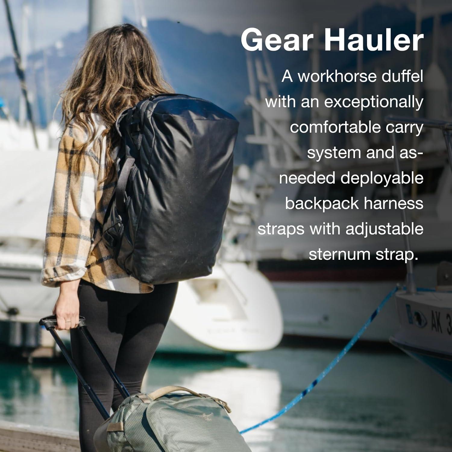 Bolsa de viaje Osprey Transporter Duffel 70L Negra